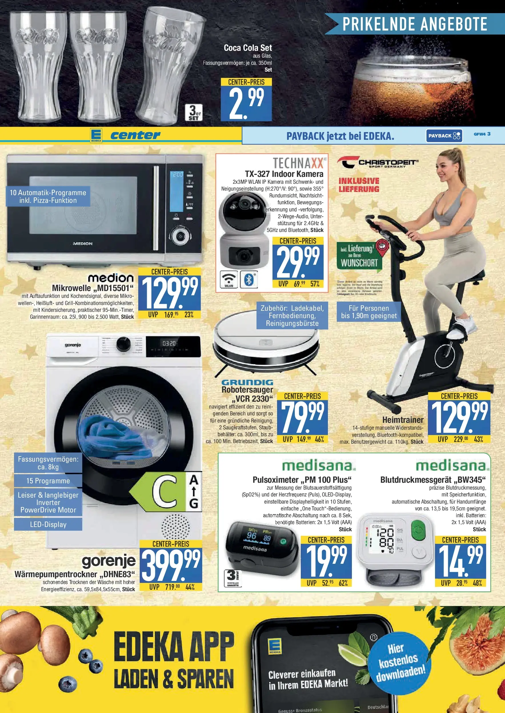 Edeka prospekt Schwabmünchen	 (ab 30.11.2025) » Angebote Online | Seite: 14 | Produkte: Kamera, Cola, Batterien, Monitor