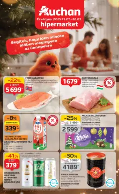 Auchan Akciós újság Székesfehérvár - amely érvényes a következő dátumtól: 27.11.2025
