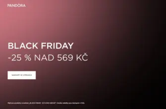 BLACK FRIDAY -25 % NAD 569 KČ