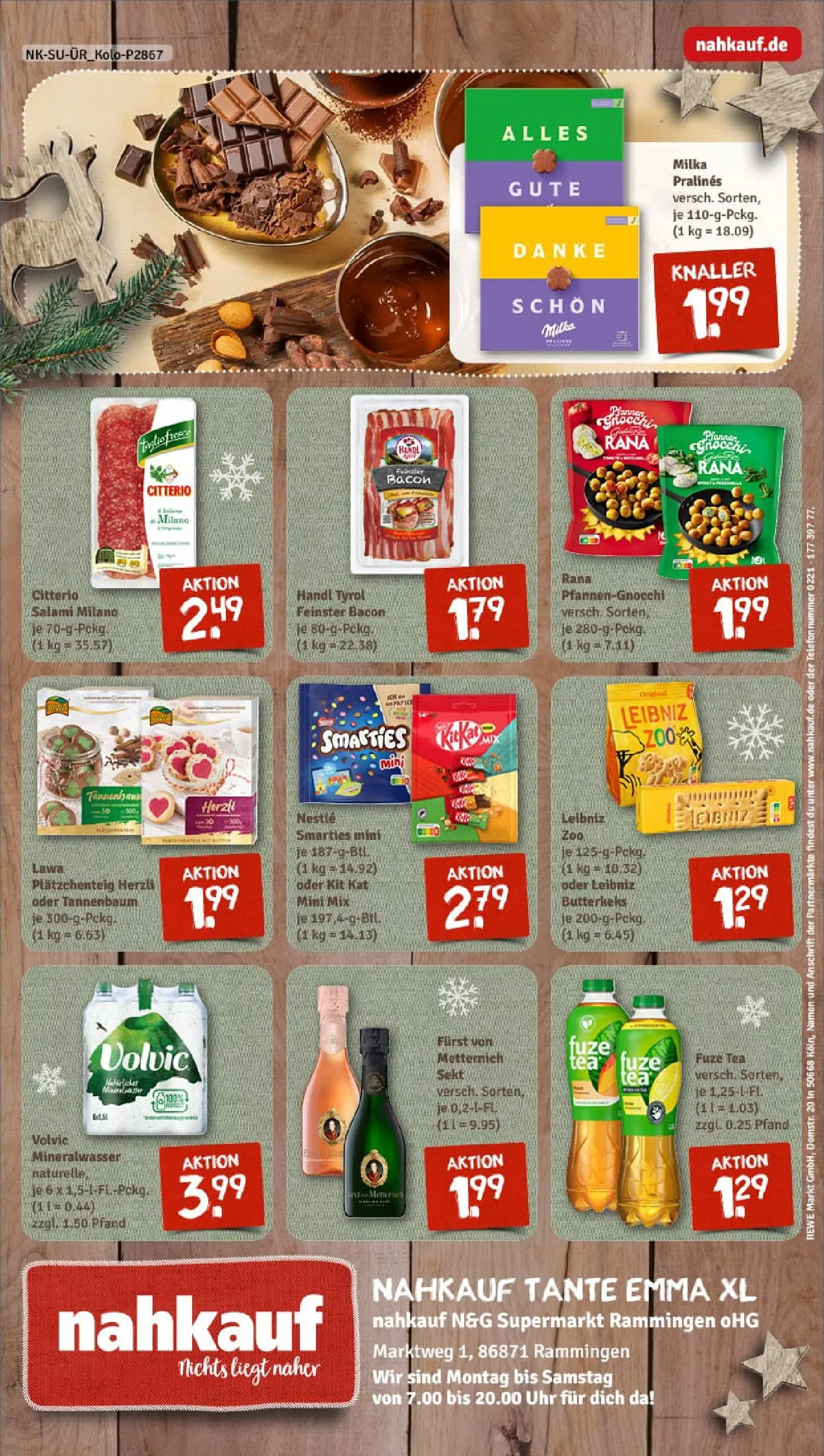 REWE Prospekt ab 01.12.2025 zum Blättern » Angebote | Seite: 8