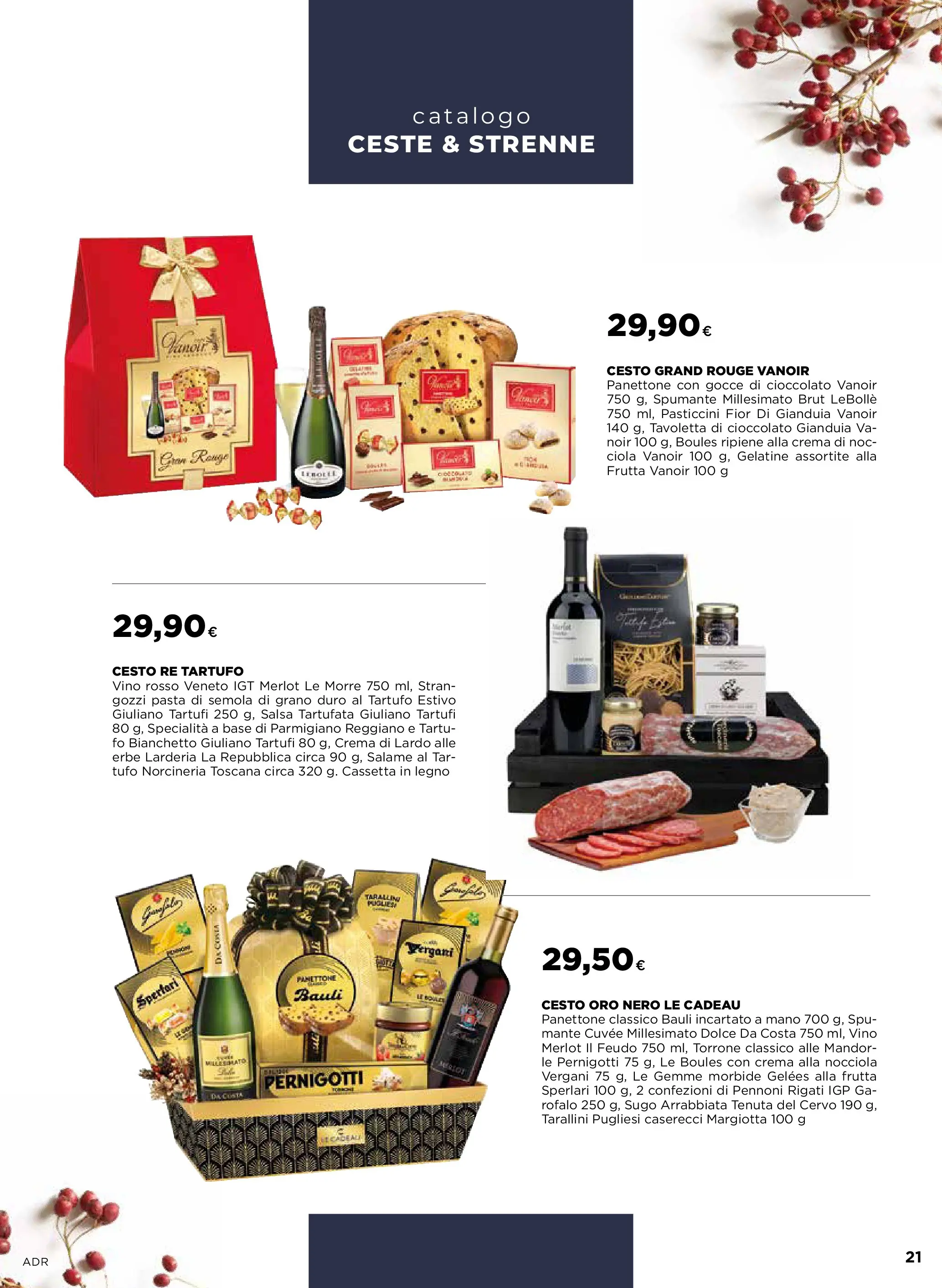 Nuovo Offerte - Ceste & strenne dal 27/11/2025 > offerte anteprima 🛍️ | Pagina: 21 | Prodotti: Tartufo, Parmigiano reggiano, Parmigiano, Vino rosso