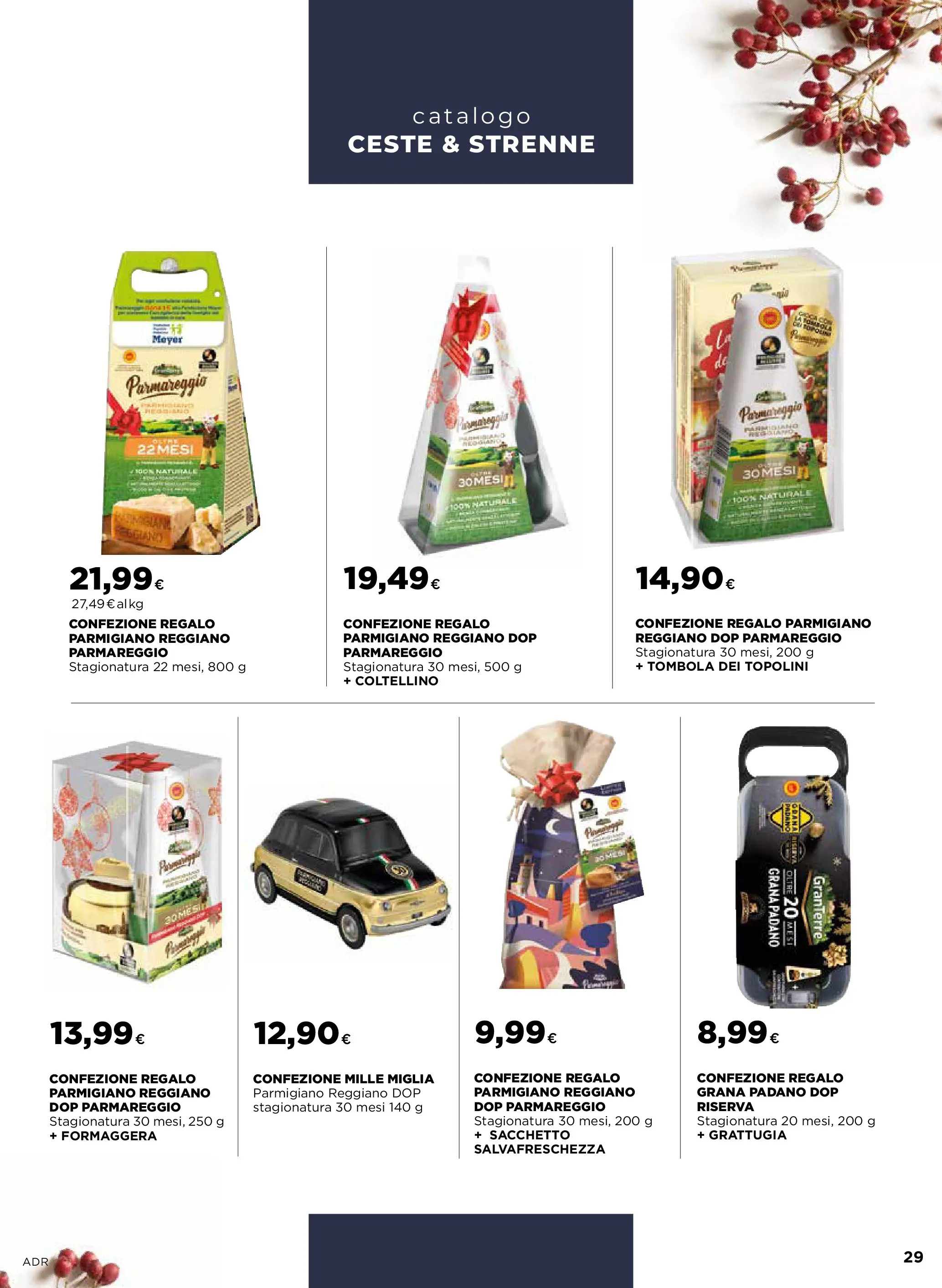 Nuovo Offerte - Ceste & strenne dal 27/11/2025 > offerte anteprima 🛍️ | Pagina: 29 | Prodotti: Grana Padano, Parmigiano reggiano, Parmigiano