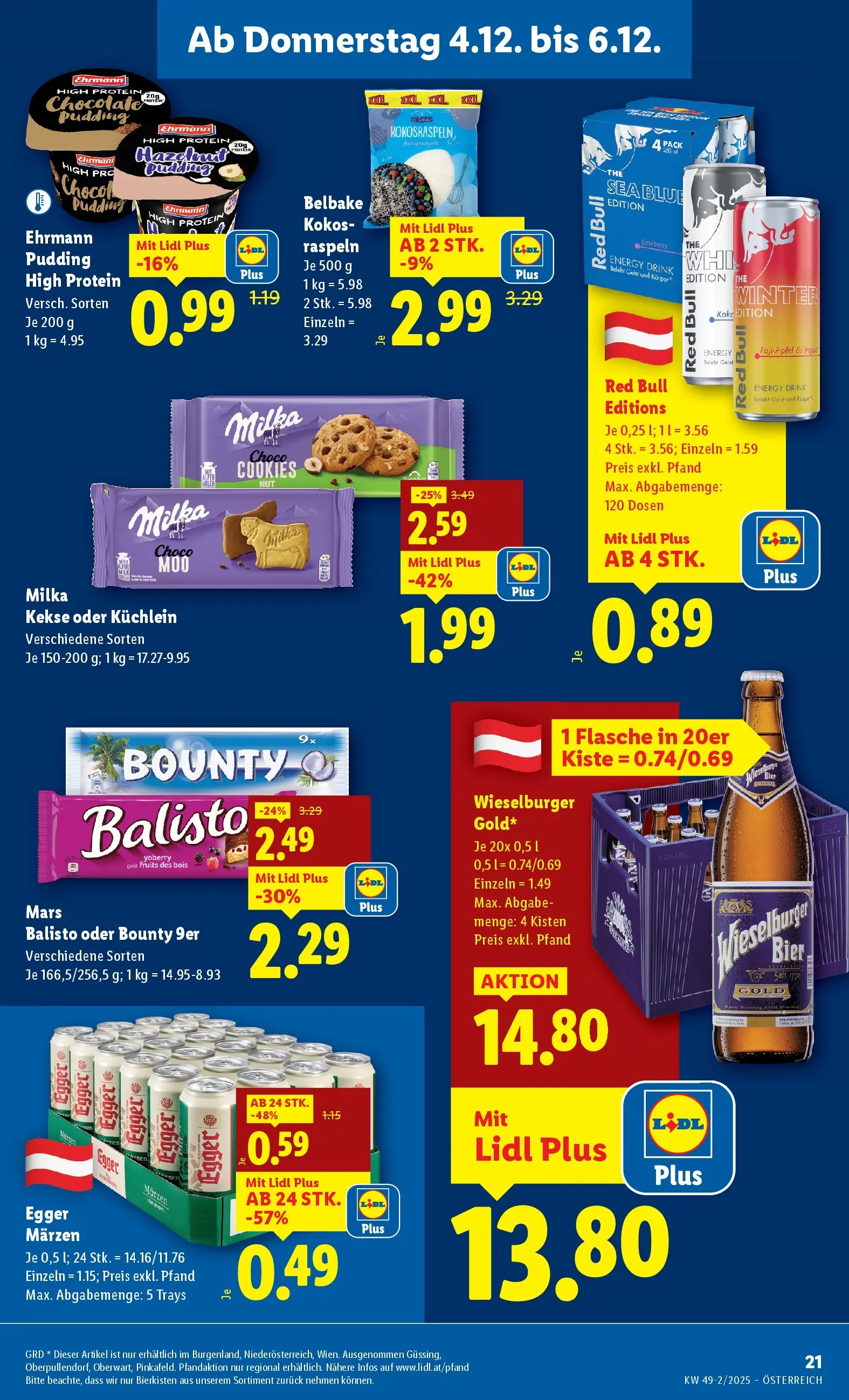 Lidl - Lidl: Flugblatt in deiner Nähe ab 03.12.2025 - Angebote ab donnerstag | Seite: 23 | Produkte: Kekse, Bier