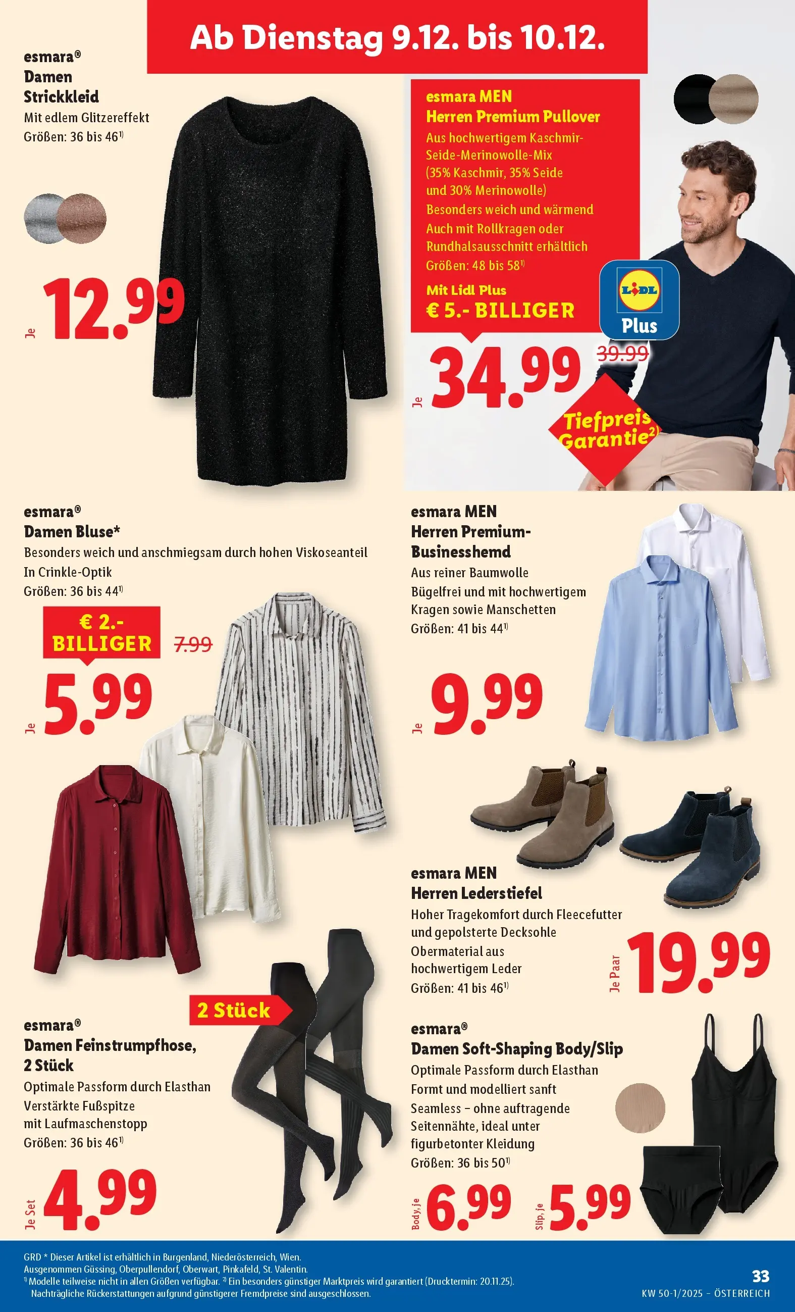 Lidl - Lidl: Flugblatt in deiner Nähe ab 03.12.2025 - Angebote ab donnerstag | Seite: 37 | Produkte: Pullover