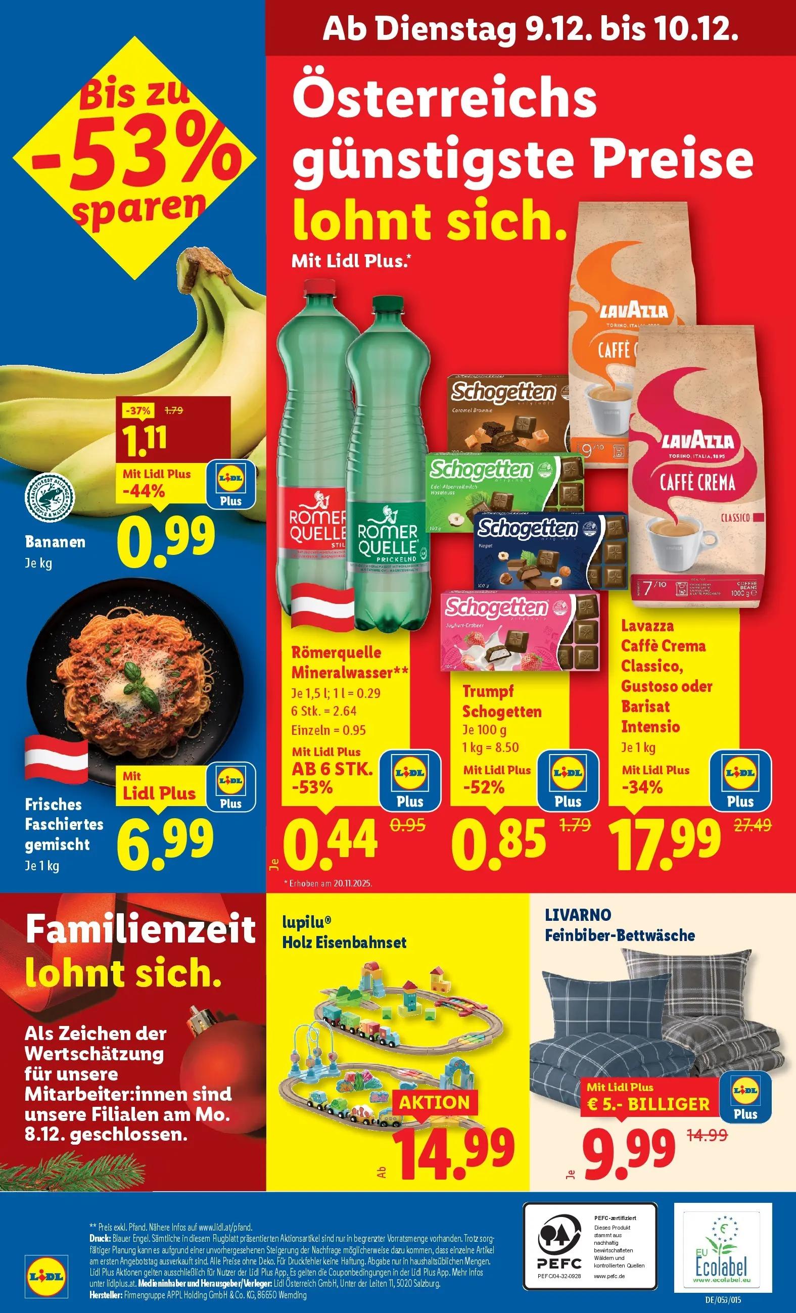 Lidl - Lidl: Flugblatt in deiner Nähe ab 03.12.2025 - Angebote ab donnerstag | Seite: 48 | Produkte: Bananen