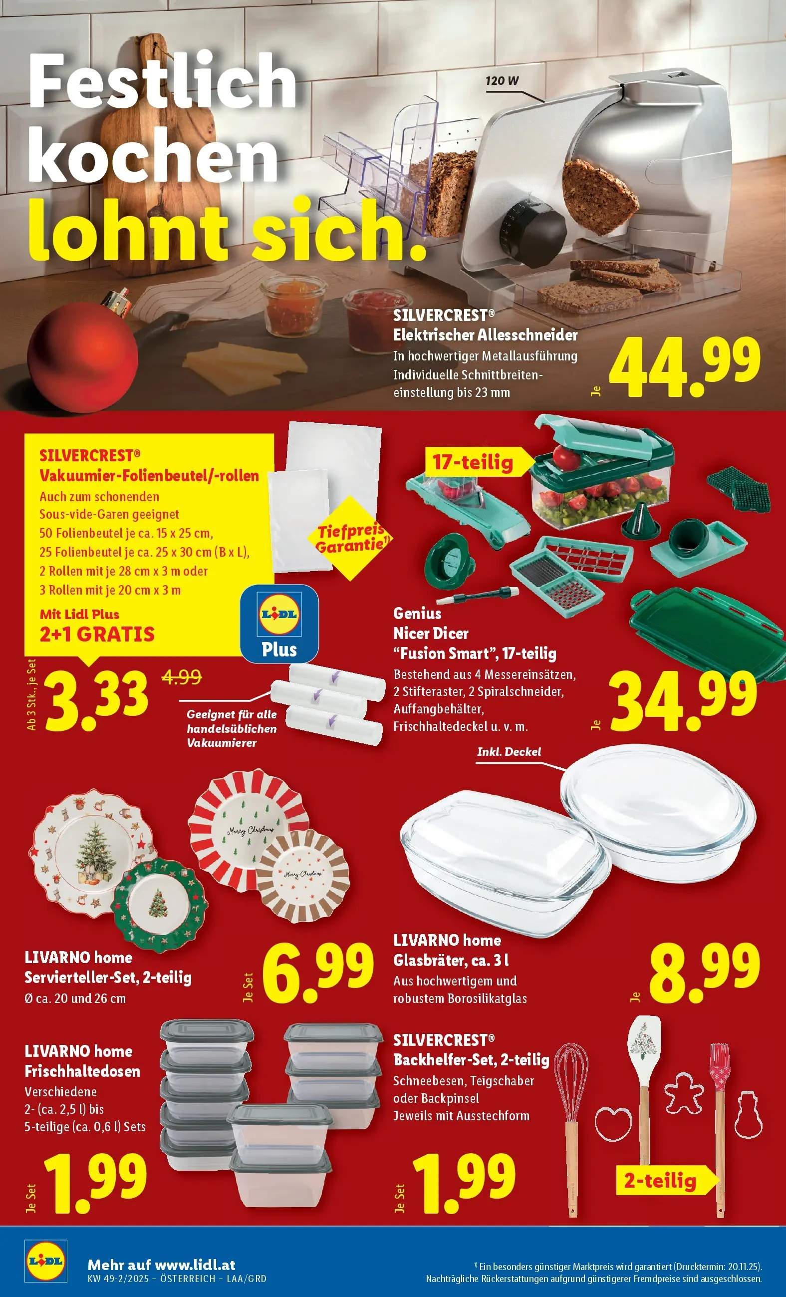 Lidl Flugblatt - Jenbach, Eferding, Dornbirn ab 04.12.2025 - Angebote ab donnerstag | Seite: 26