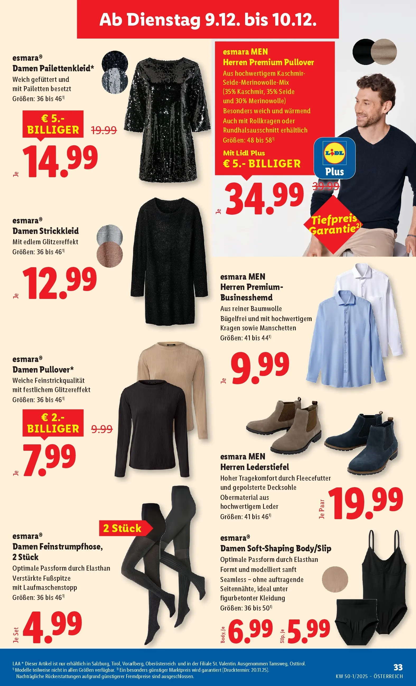 Lidl Flugblatt - Jenbach, Eferding, Dornbirn ab 04.12.2025 - Angebote ab donnerstag | Seite: 37 | Produkte: Pullover