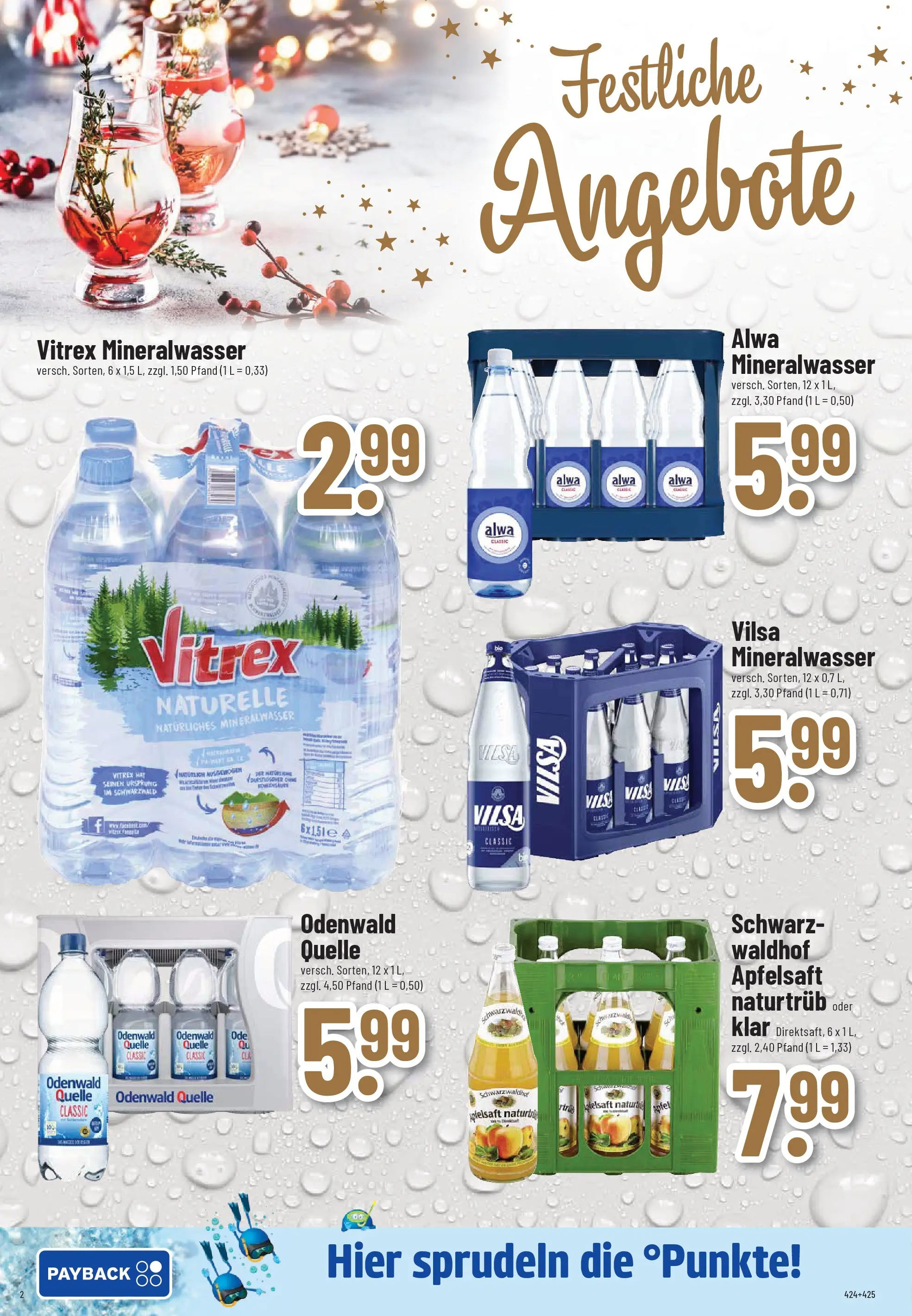 Trinkgut - trinkgut: Wochenangebote (ab 01.12.2025) » Angebote online | Seite: 2 | Produkte: Apfelsaft, Mineralwasser