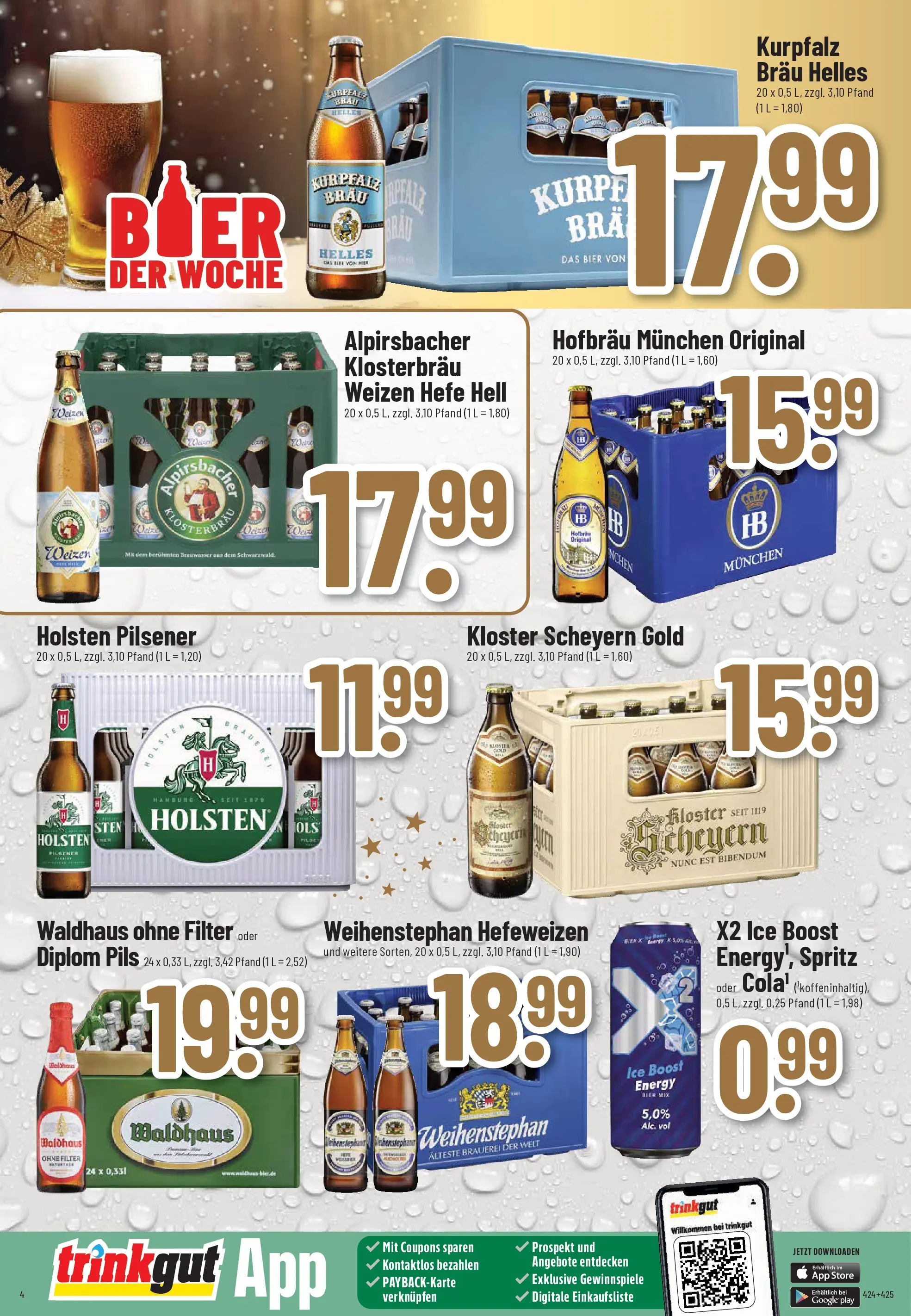 Trinkgut - trinkgut: Wochenangebote (ab 01.12.2025) » Angebote online | Seite: 4 | Produkte: Energy, Bier, Pils, Holsten