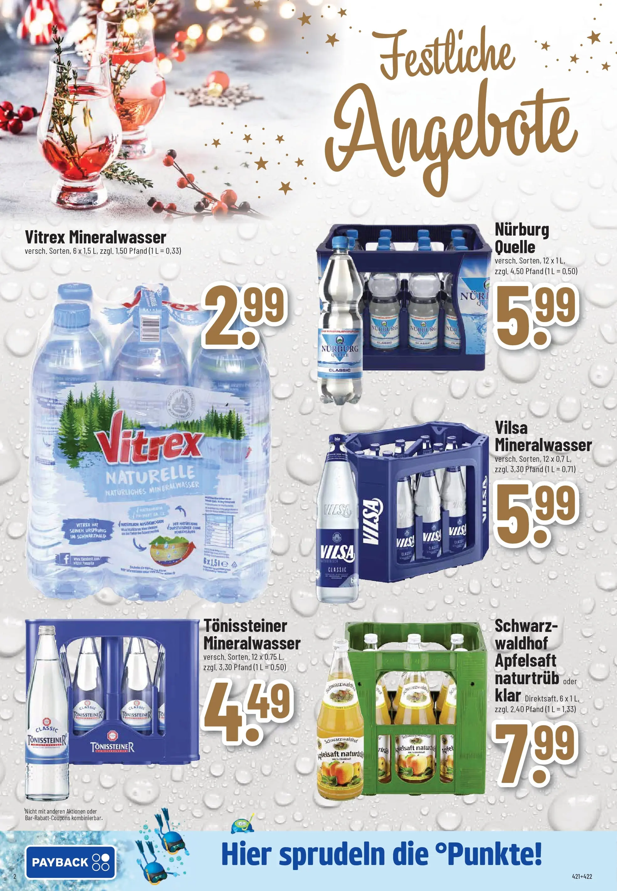 Trinkgut - trinkgut: Wochenangebote (ab 01.12.2025) » Angebote online | Seite: 2 | Produkte: Äpfel, Apfelsaft, Mineralwasser