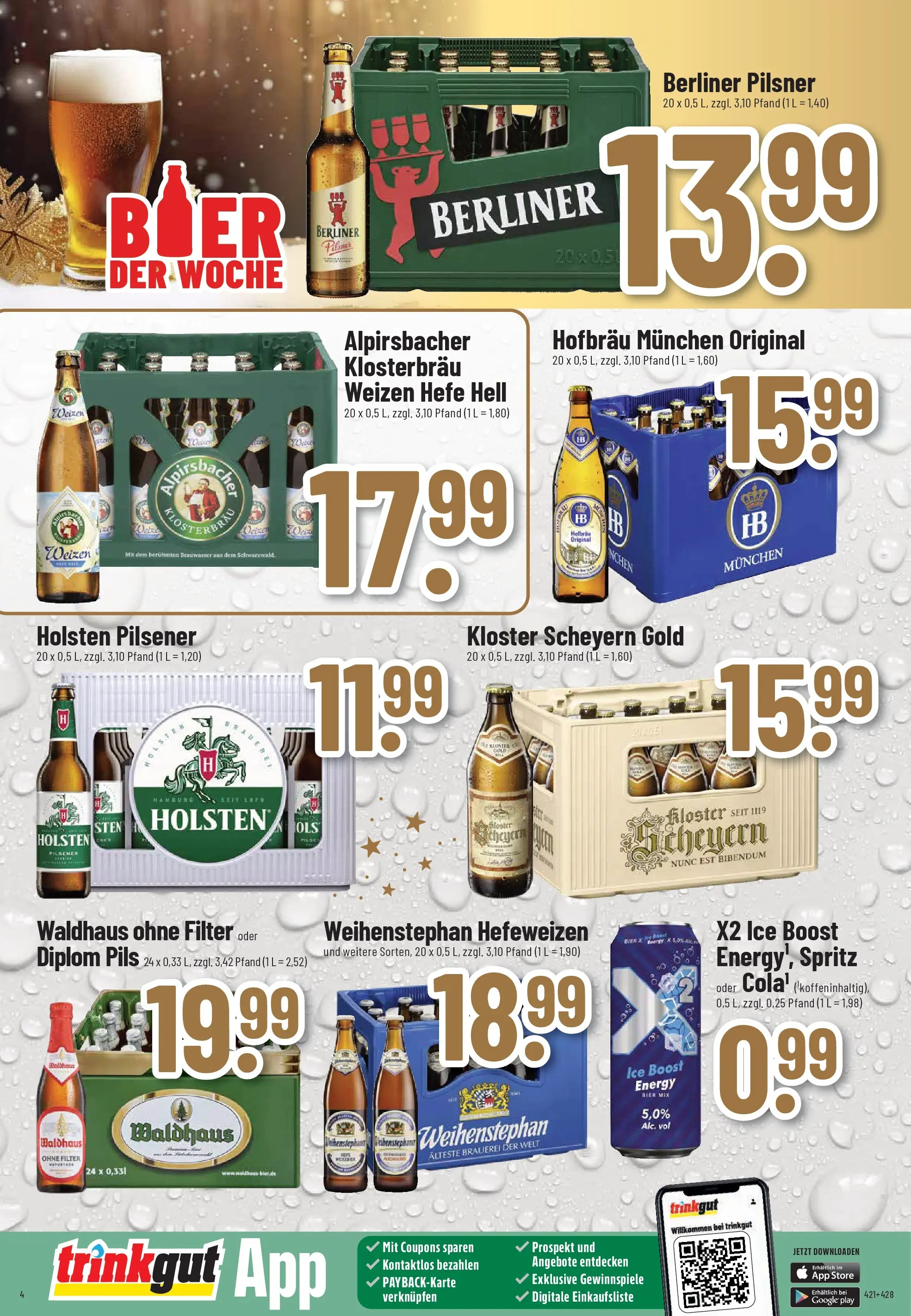 Trinkgut - trinkgut: Wochenangebote (ab 01.12.2025) » Angebote online | Seite: 4 | Produkte: Berliner, Pils, Holsten, Berliner pilsner