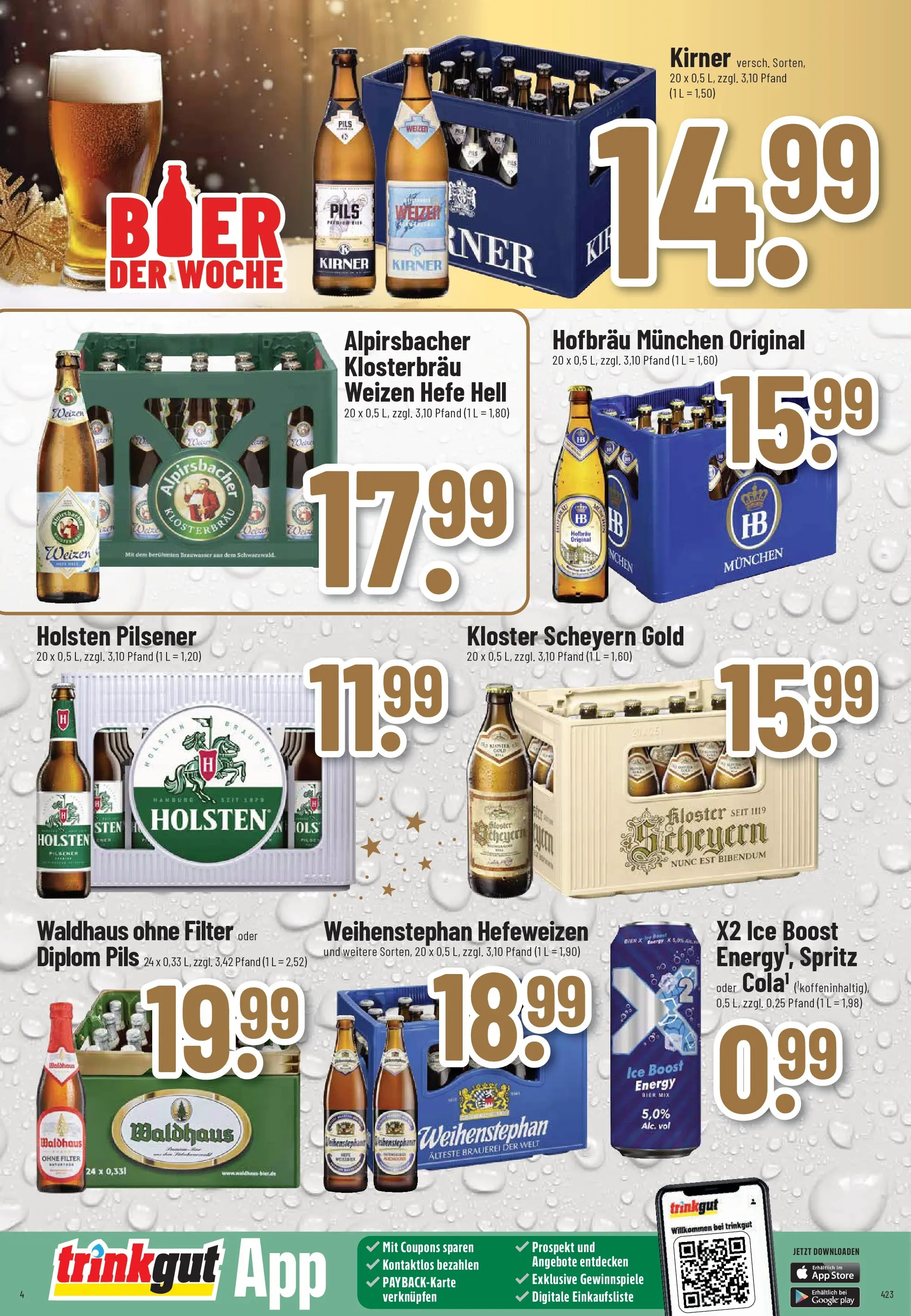 Trinkgut - trinkgut: Wochenangebote (ab 01.12.2025) » Angebote online | Seite: 4 | Produkte: Energy, Pils, Holsten
