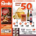Famila SCONTI FINO AL 50% - al 10.12.2025