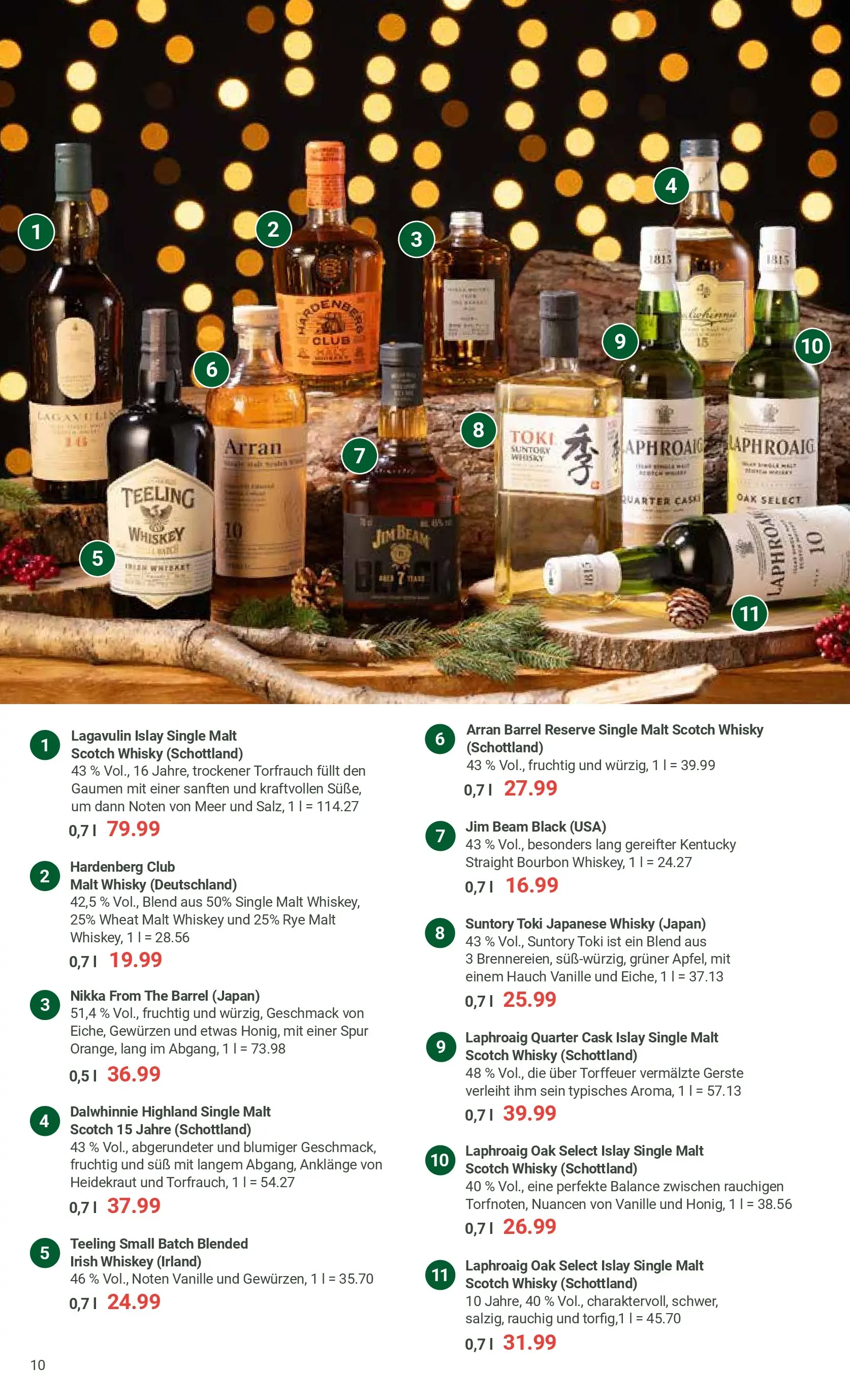 Globus prospekt Wittlich	 (ab 01.12.2025) » Angebote online | Seite: 39 | Produkte: Whisky, Jim beam, Kiwi, Whiskey