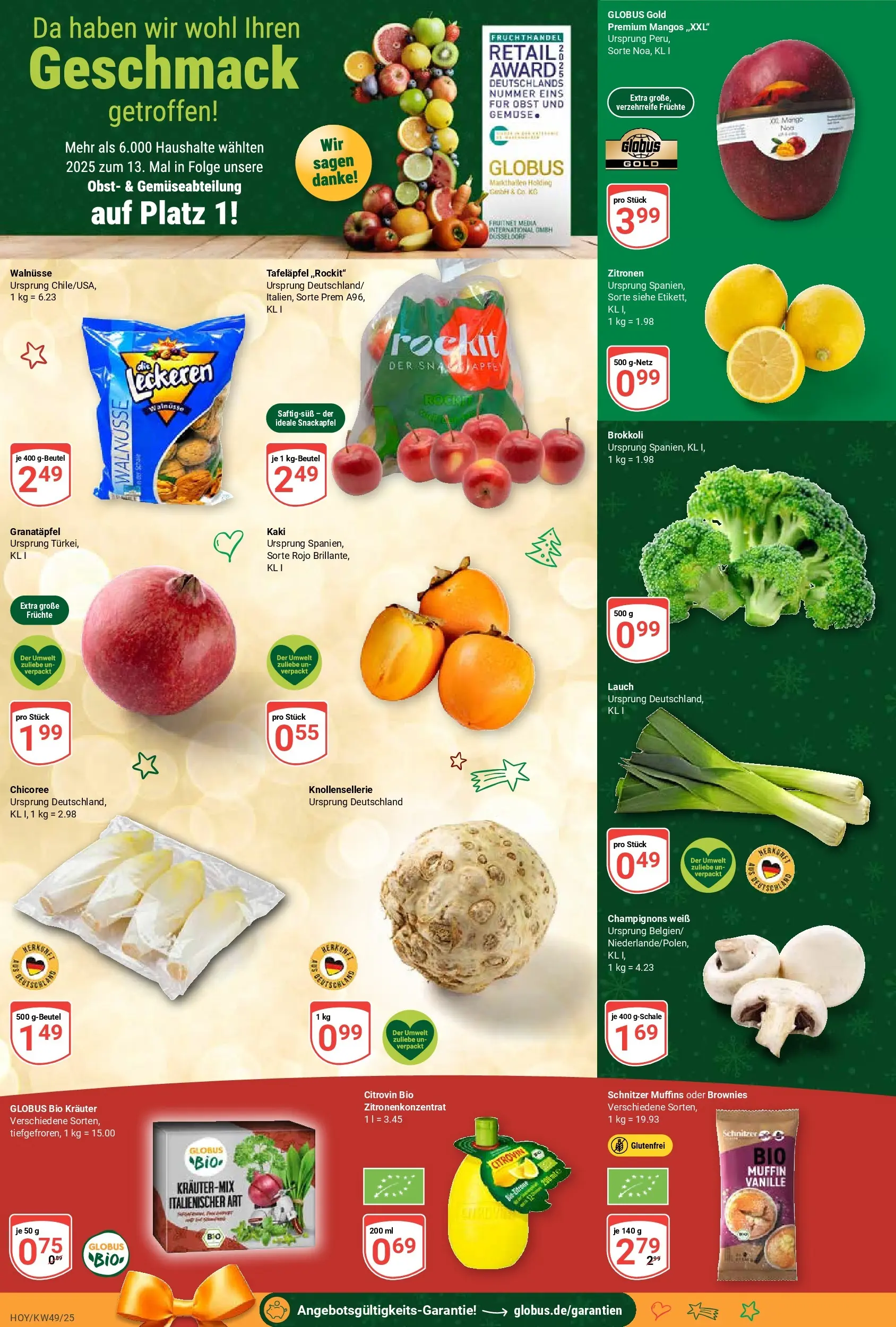 Globus prospekt Hoyerswerda	 (ab 01.12.2025) » Angebote online | Seite: 9