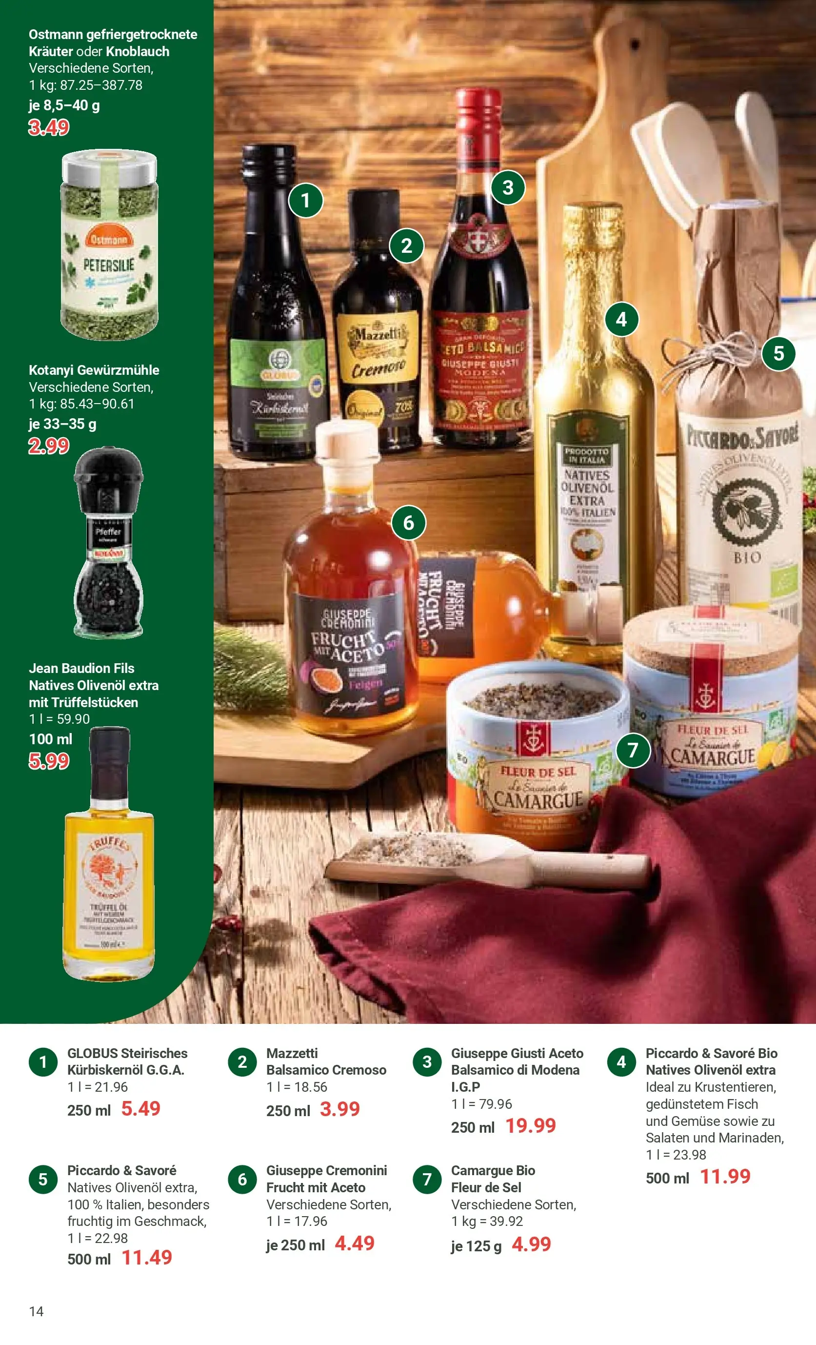 Globus prospekt Wittlich	 (ab 01.12.2025) » Angebote online | Seite: 43 | Produkte: Kürbiskernöl, Olivenol, Fisch, Petersilie