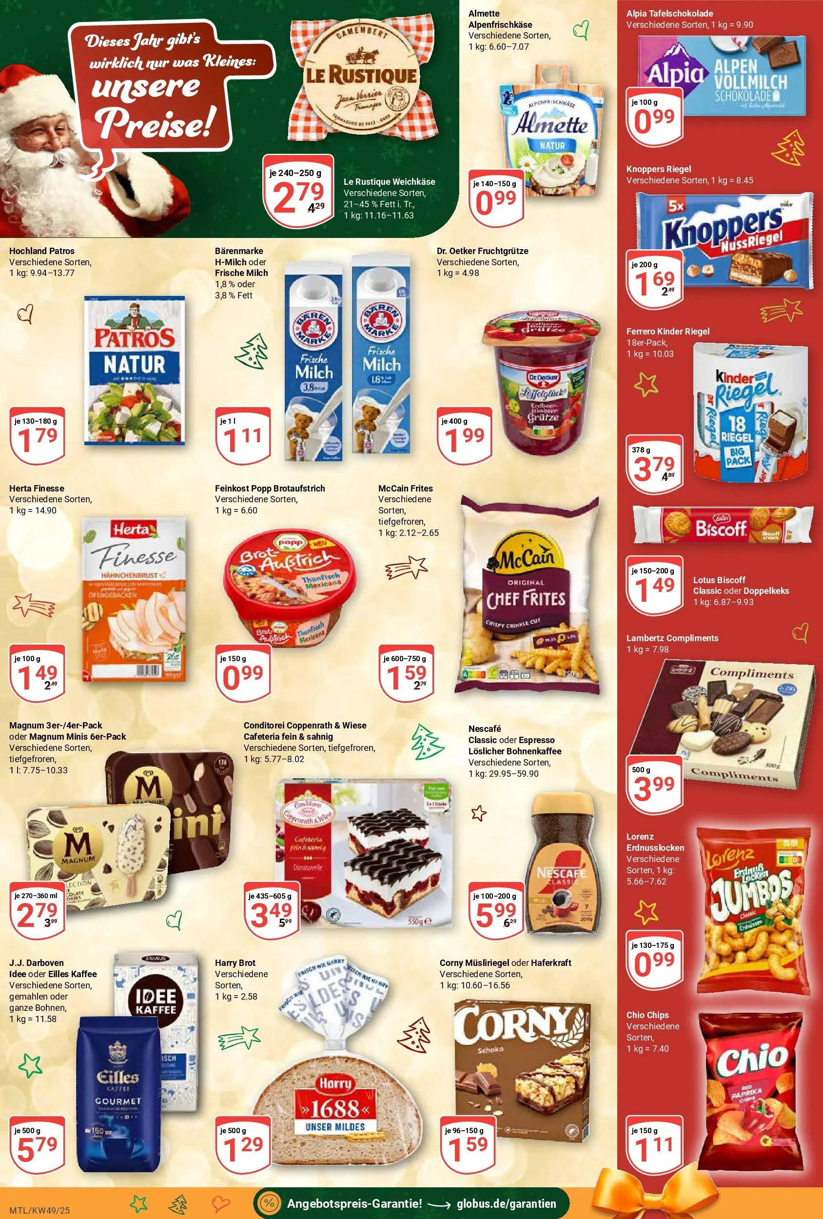 Globus prospekt Maintal-Dörnigheim	 (ab 01.12.2025) » Angebote online | Seite: 5 | Produkte: Thunfisch, McCain, Brot, Chips