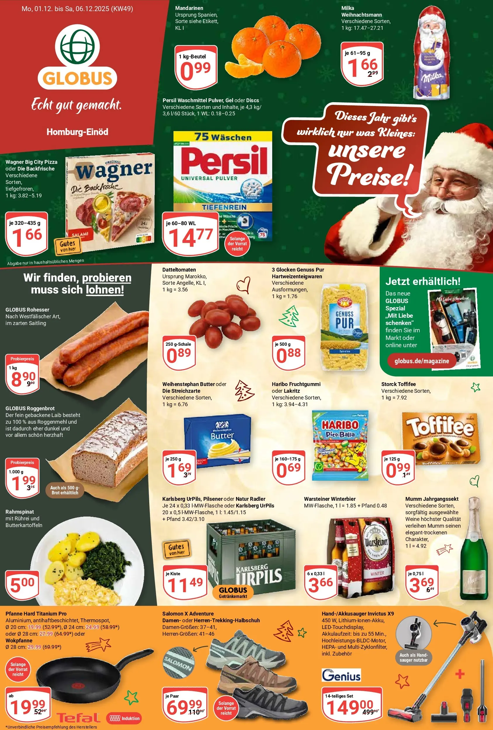 Globus prospekt Homburg-Einöd	 (ab 01.12.2025) » Angebote online | Seite: 3