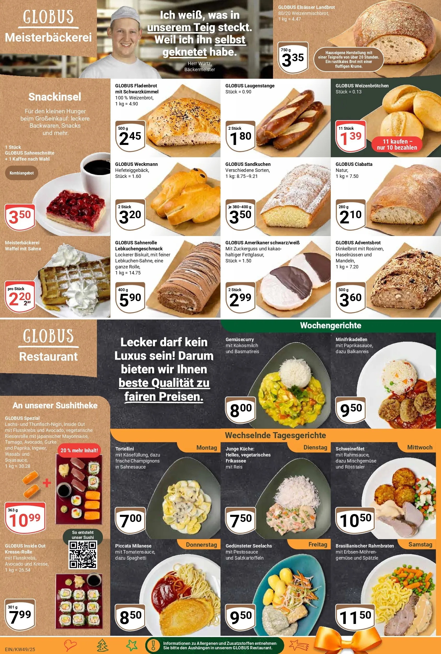 Globus prospekt Homburg-Einöd	 (ab 01.12.2025) » Angebote online | Seite: 9