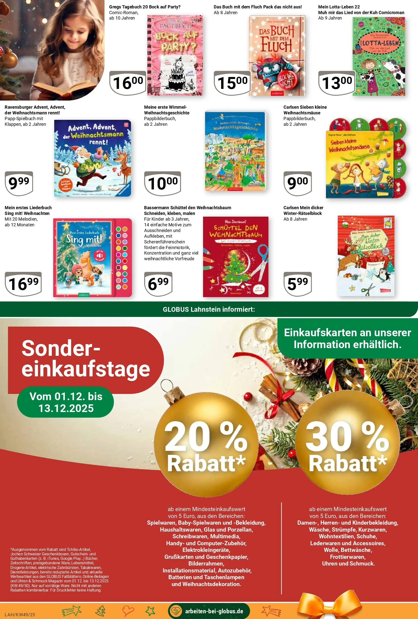 Globus prospekt Lahnstein	 (ab 01.12.2025) » Angebote online | Seite: 23 | Produkte: Batterien