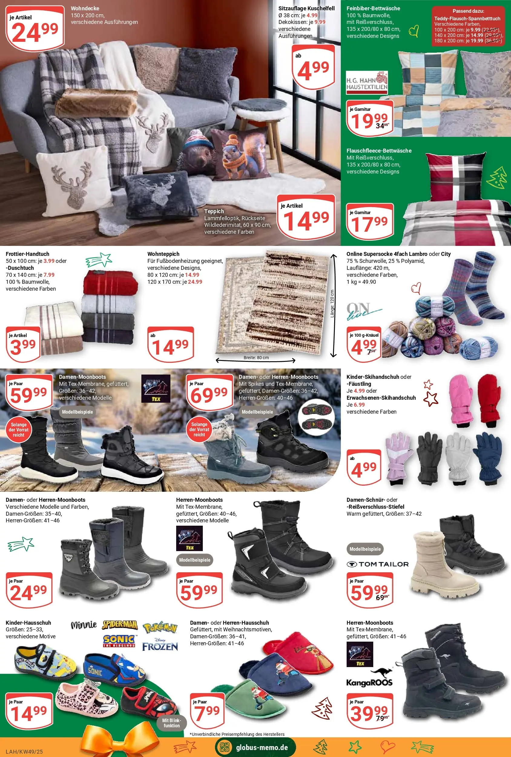 Globus prospekt Lahnstein	 (ab 01.12.2025) » Angebote online | Seite: 26 | Produkte: Teppich