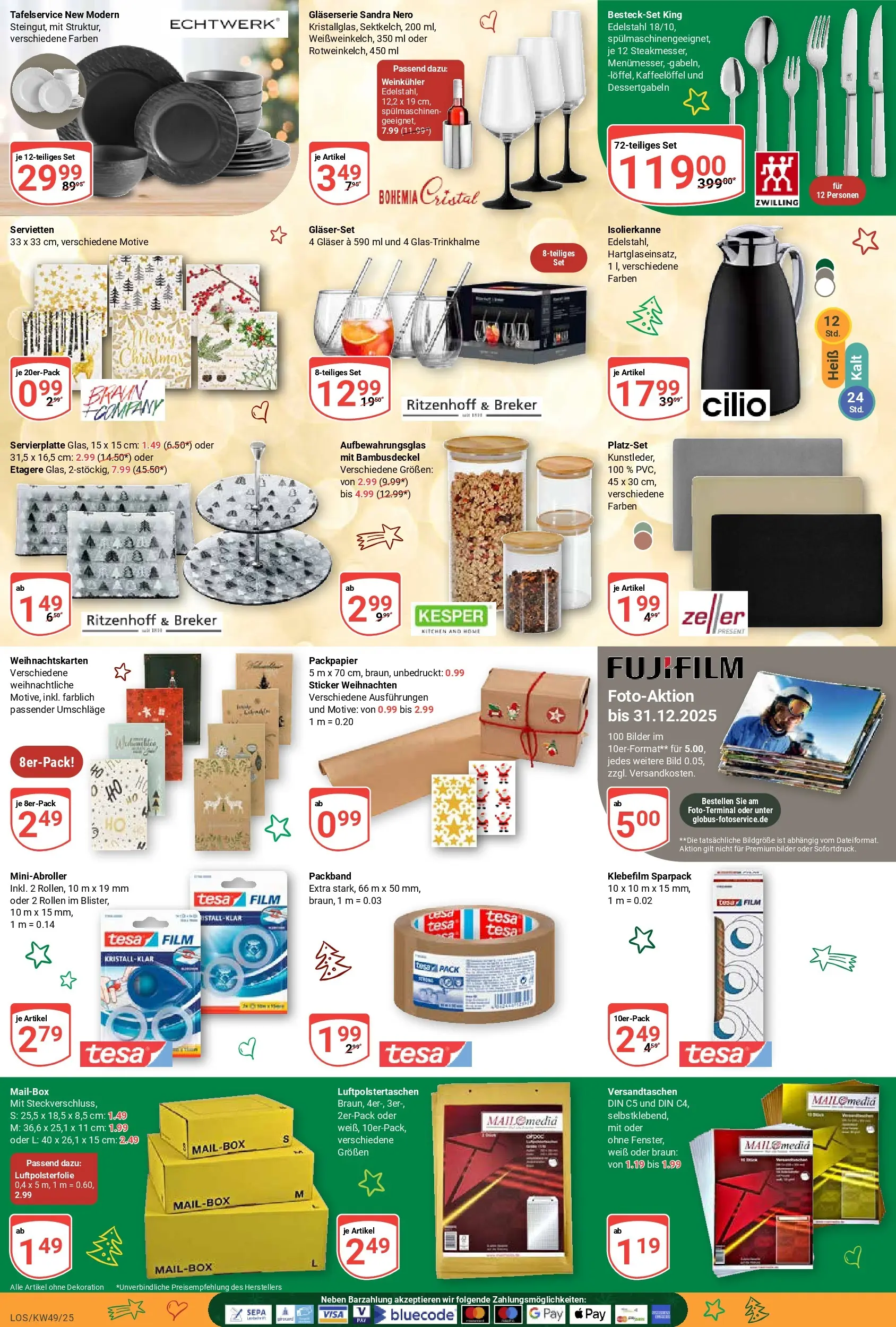 Globus prospekt Losheim Am See	 (ab 01.12.2025) » Angebote online | Seite: 22 | Produkte: Bilder