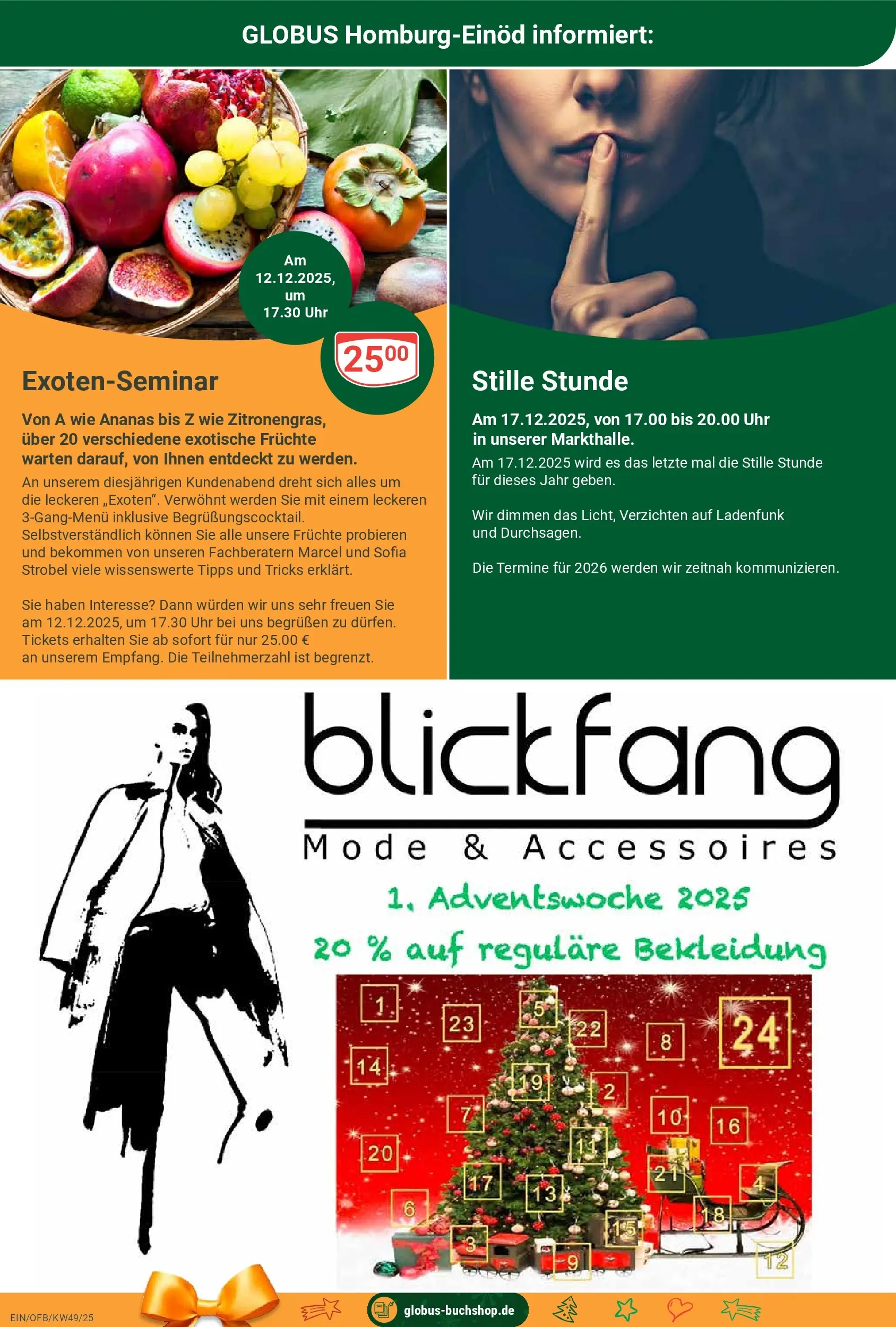 Globus prospekt Homburg-Einöd	 (ab 01.12.2025) » Angebote online | Seite: 32