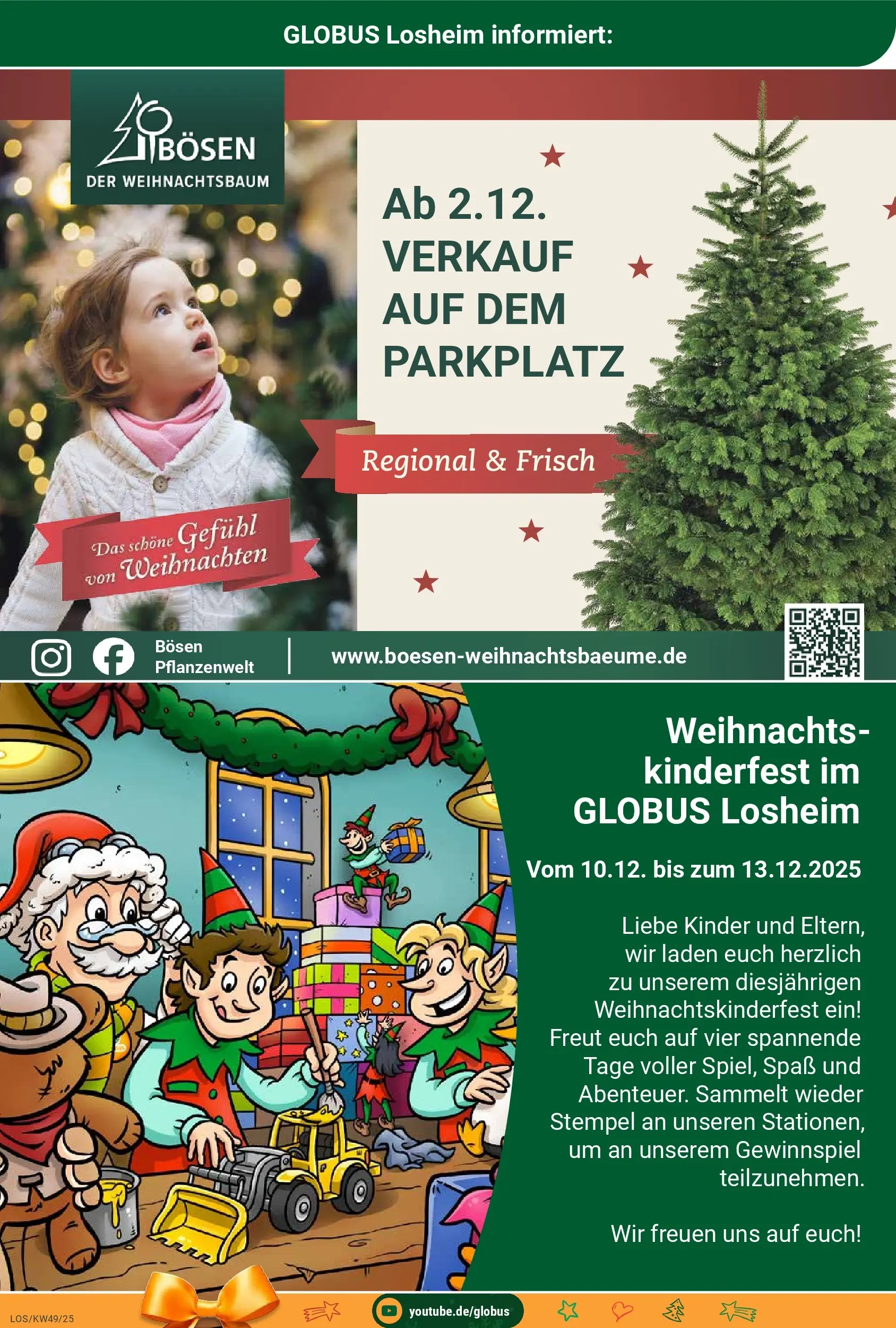 Globus prospekt Losheim Am See	 (ab 01.12.2025) » Angebote online | Seite: 28