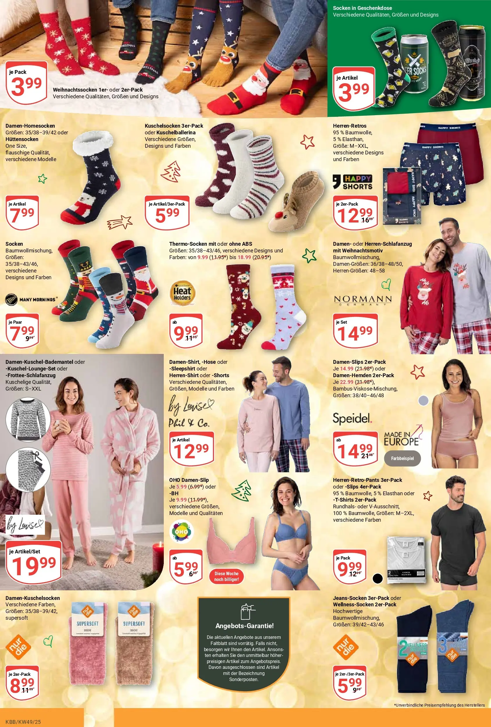 Globus prospekt Koblenz-Bubenheim	 (ab 01.12.2025) » Angebote online | Seite: 27 | Produkte: Hose, Socken