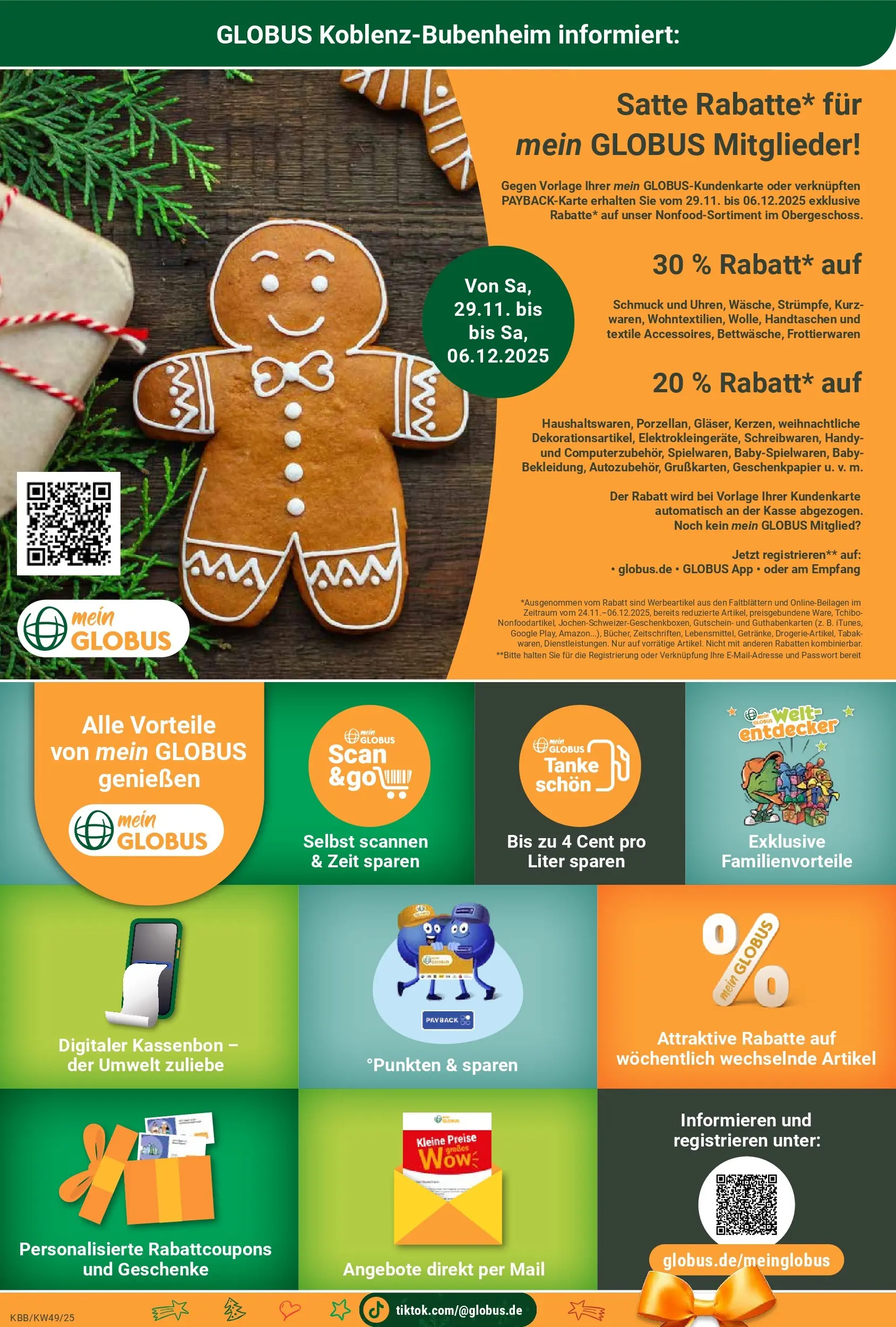 Globus prospekt Koblenz-Bubenheim	 (ab 01.12.2025) » Angebote online | Seite: 29