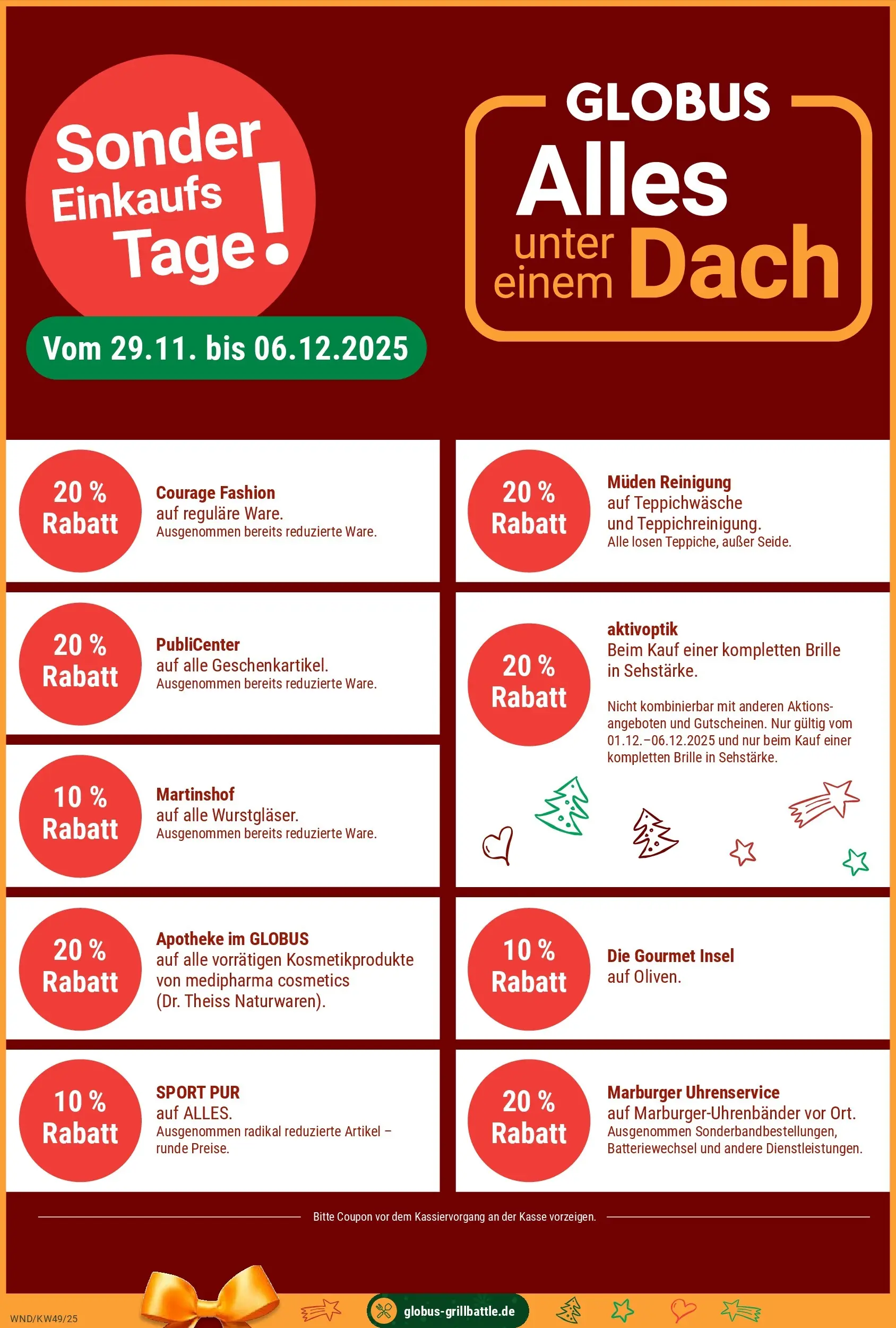 Globus prospekt St. Wendel	 (ab 01.12.2025) » Angebote online | Seite: 2 | Produkte: Brille