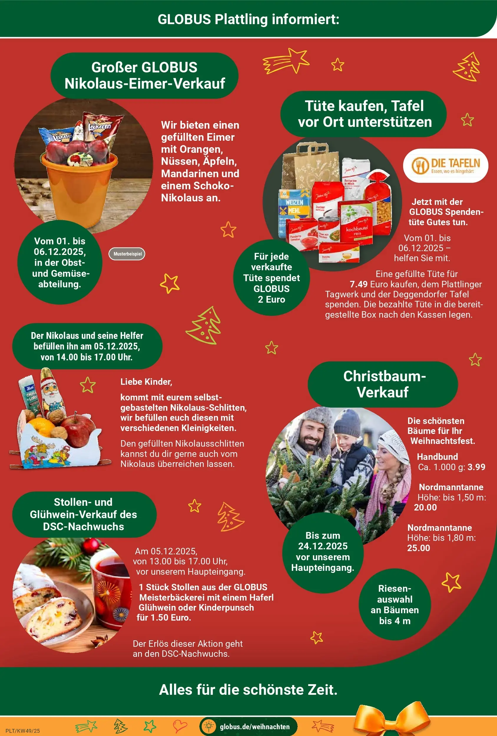 Globus prospekt Plattling	 (ab 01.12.2025) » Angebote online | Seite: 31 | Produkte: Mehl, Box, Mandarinen, Obst