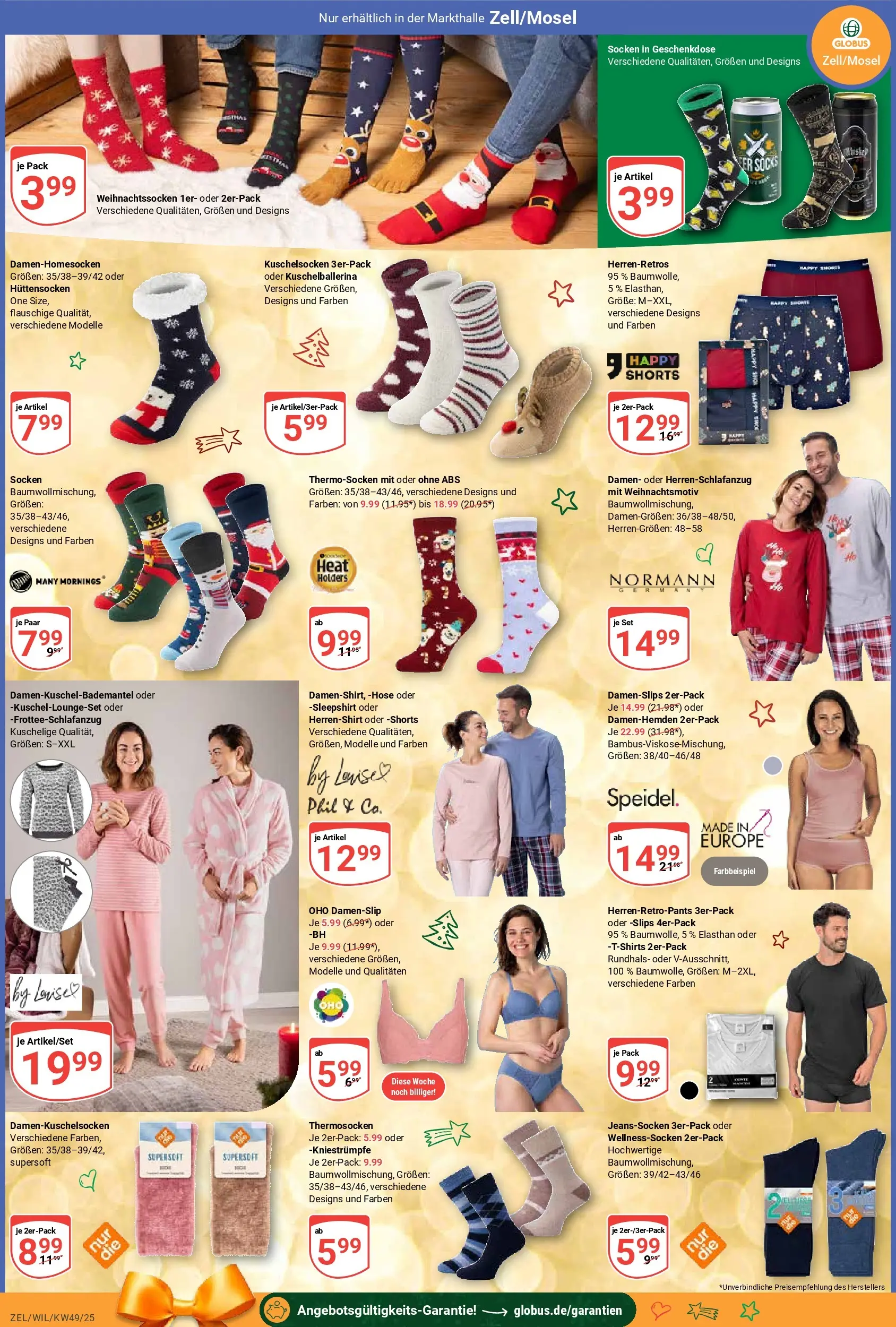 Globus prospekt Wittlich	 (ab 01.12.2025) » Angebote online | Seite: 26 | Produkte: Kniestrümpfe, Hose, Socken