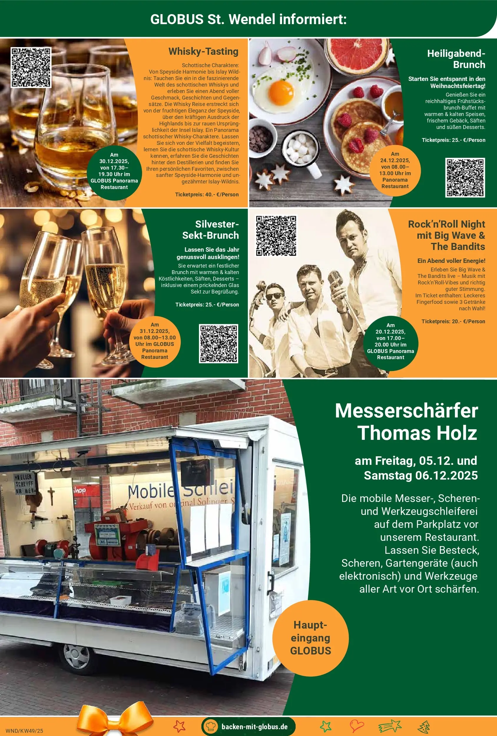 Globus prospekt St. Wendel	 (ab 01.12.2025) » Angebote online | Seite: 34 | Produkte: Whisky, Sekt, Uhr