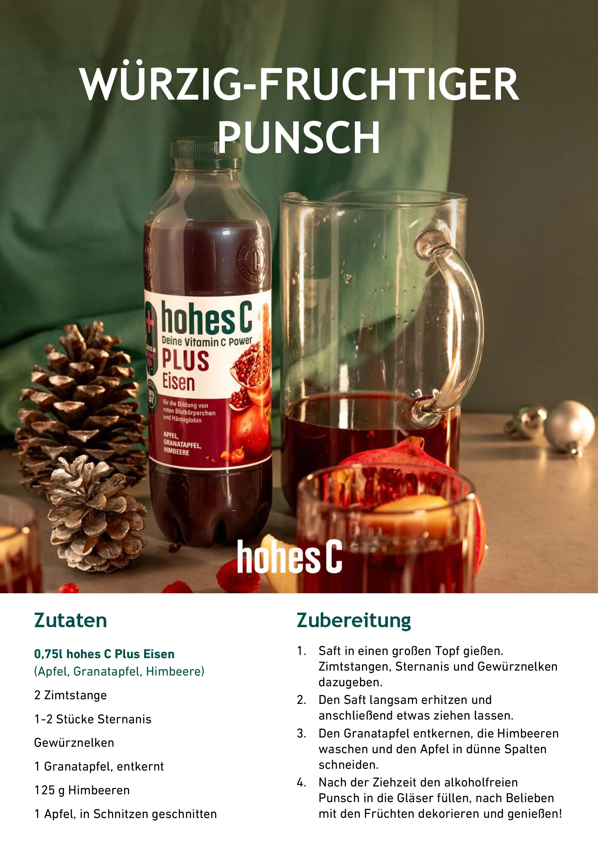 Entdecke - Hohes C - Deine Vitamin C Power von 01.12.2025 - Aktuelle Angebote | Seite: 2 | Produkte: Himbeere, Saft, Äpfel