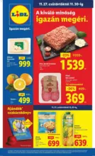 Lidl újság érvényessége 2025.12.03-ig