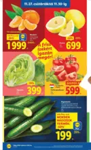Lidl újság érvényessége 2025.12.03-ig