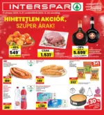 Interspar újság érvényessége 2025.12.03-igg