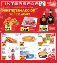 Interspar újság érvényessége 2025.12.03-igg