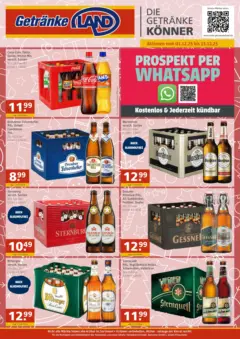 Entdecke - GetränkeLand Mayer: Getränkeangebote ab 30.11.2025 gültig