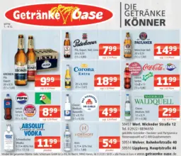 Getränke Oase: Getränkeangebote