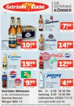 Getränke Oase Getränke Oase: Getränkeangebote - bis 06.12.2025