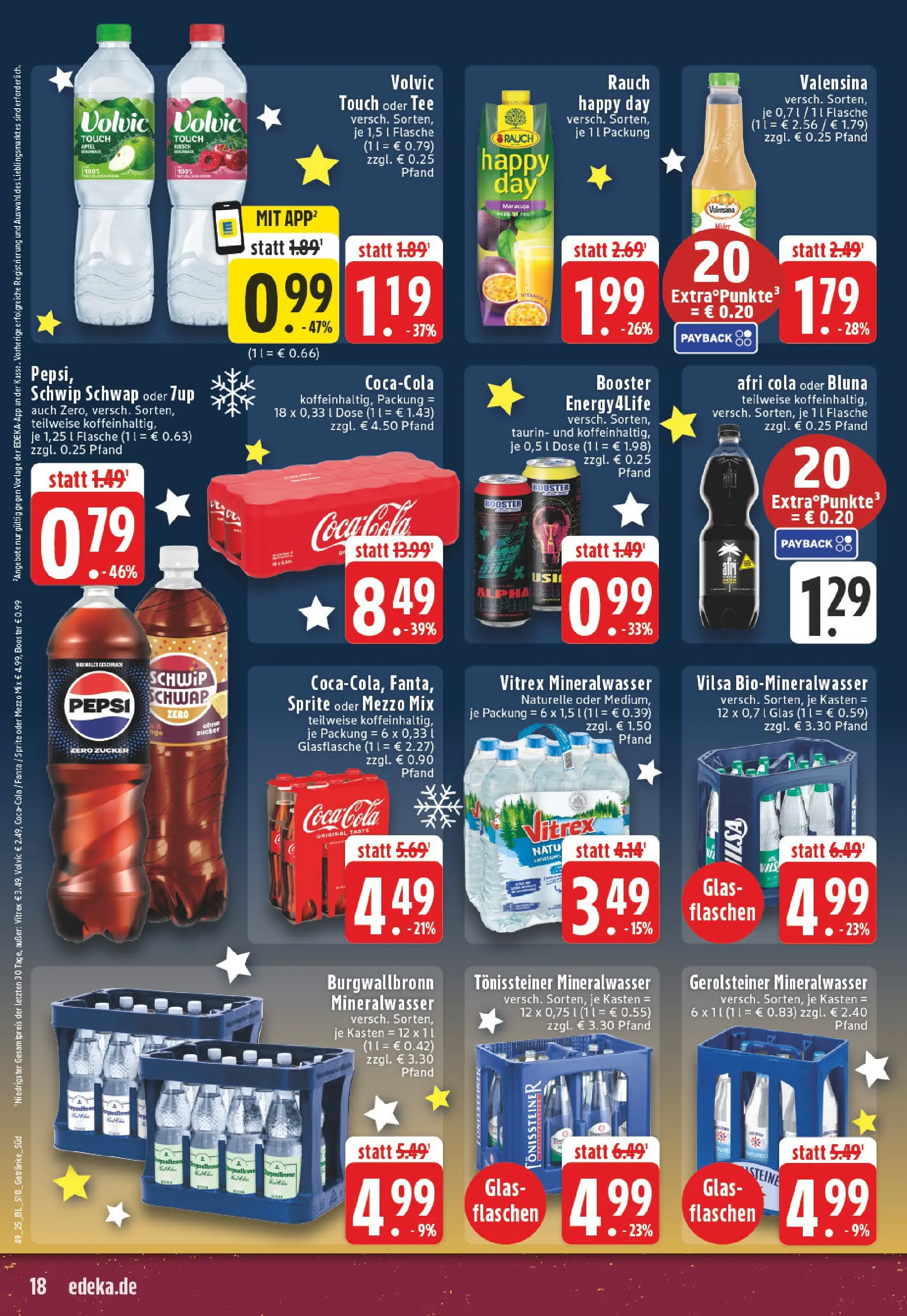 Edeka prospekt Herzogenrath	 (ab 01.12.2025) » Angebote Online | Seite: 18 | Produkte: Mezzo mix, Fanta, Cola, Oder mezzo mix