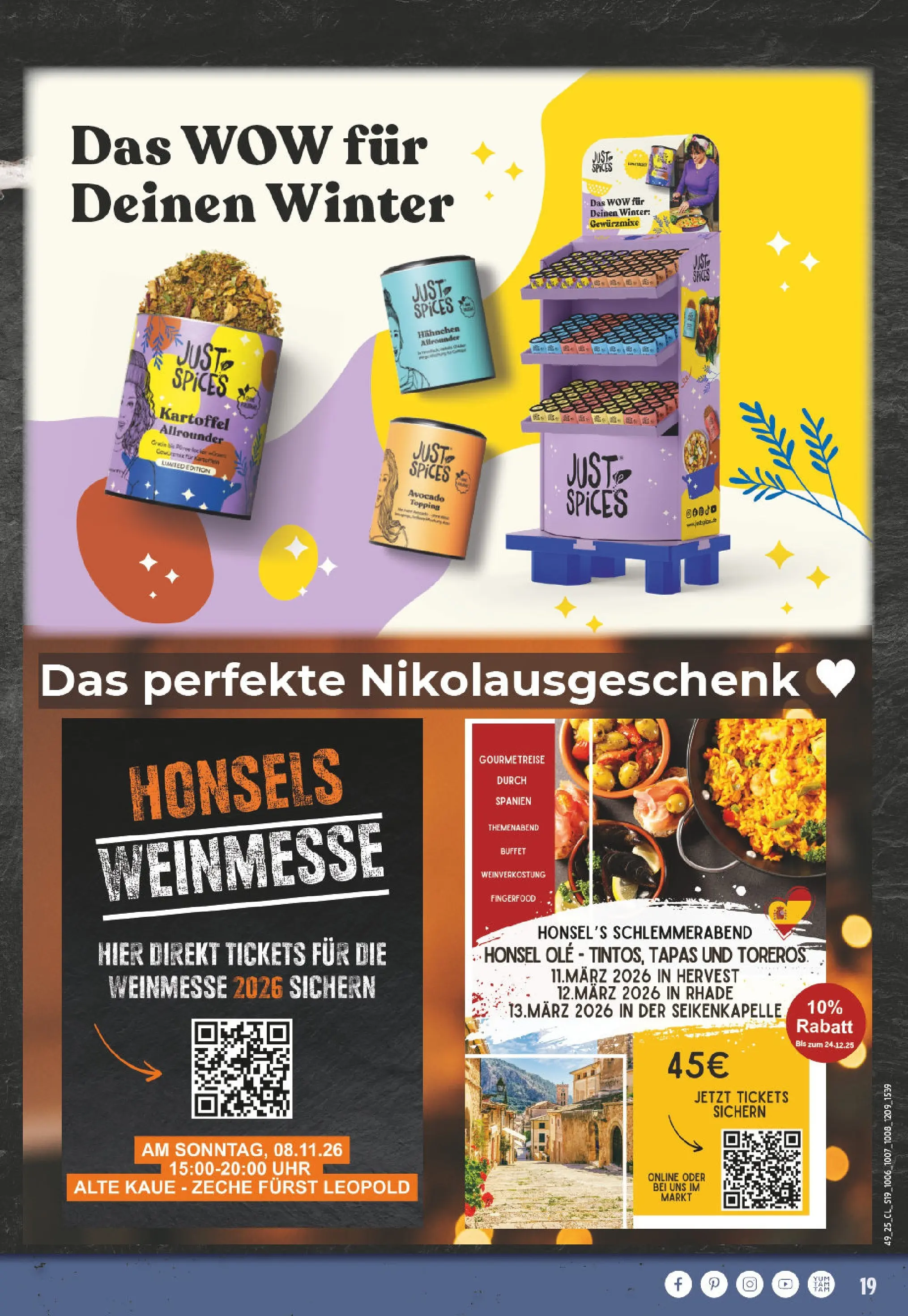 Edeka prospekt Dorsten	 (ab 01.12.2025) » Angebote Online | Seite: 19 | Produkte: Hahnchen, Avocado, Uhr