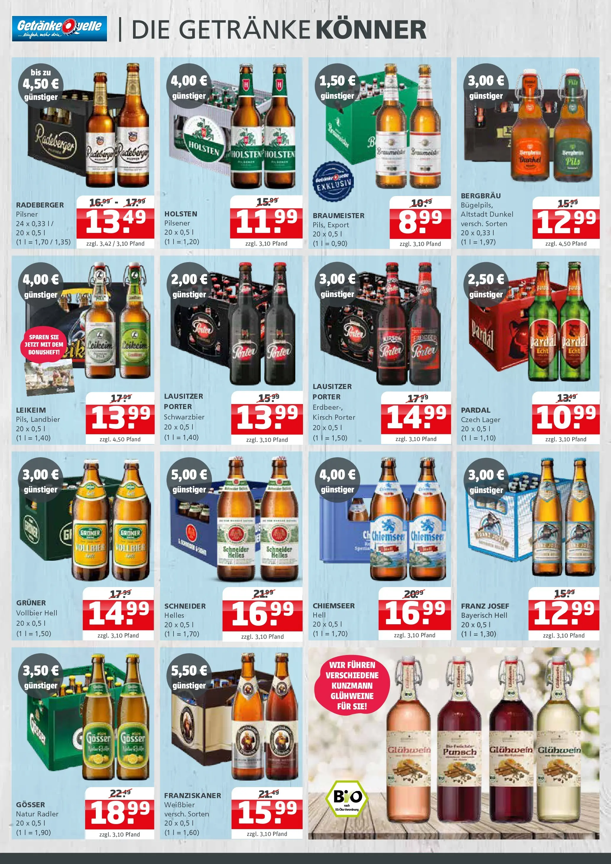 Entdecke - Getränke Quelle: Getränkeangebote (ab 07.12.2025) zum Blättern | Seite: 2
