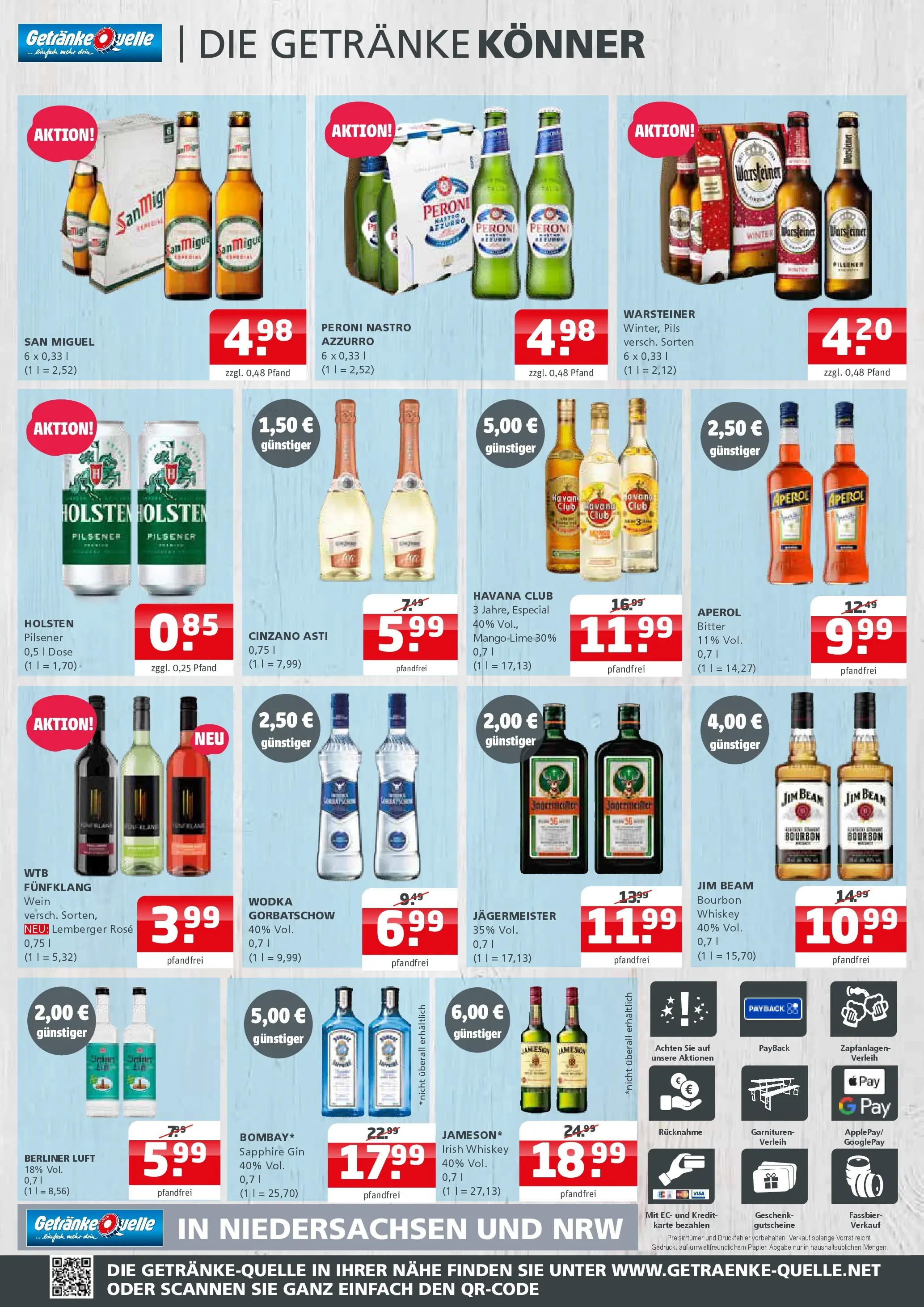 Entdecke - Getränke Quelle: Getränkeangebote (ab 07.12.2025) zum Blättern | Seite: 4
