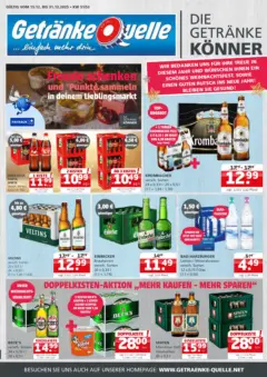Entdecke - Getränke Quelle: Getränkeangebote ab 14.12.2025 gültig Entdecke - Getränke Quelle: Getränkeangebote ab 14.12.2025 gültig