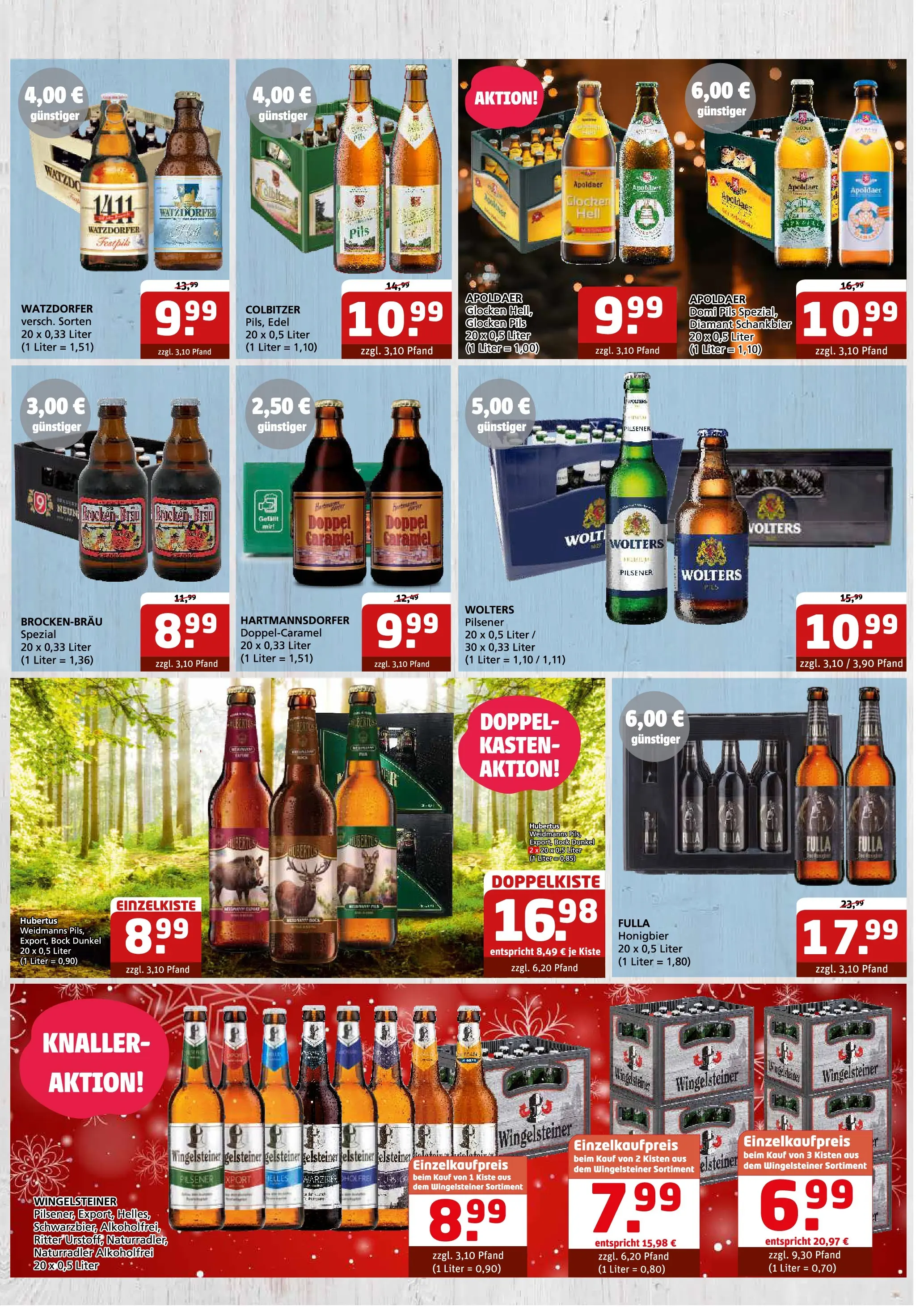 Entdecke - Getränke Quelle: Getränkeangebote (ab 07.12.2025) zum Blättern | Seite: 4 | Produkte: Pils