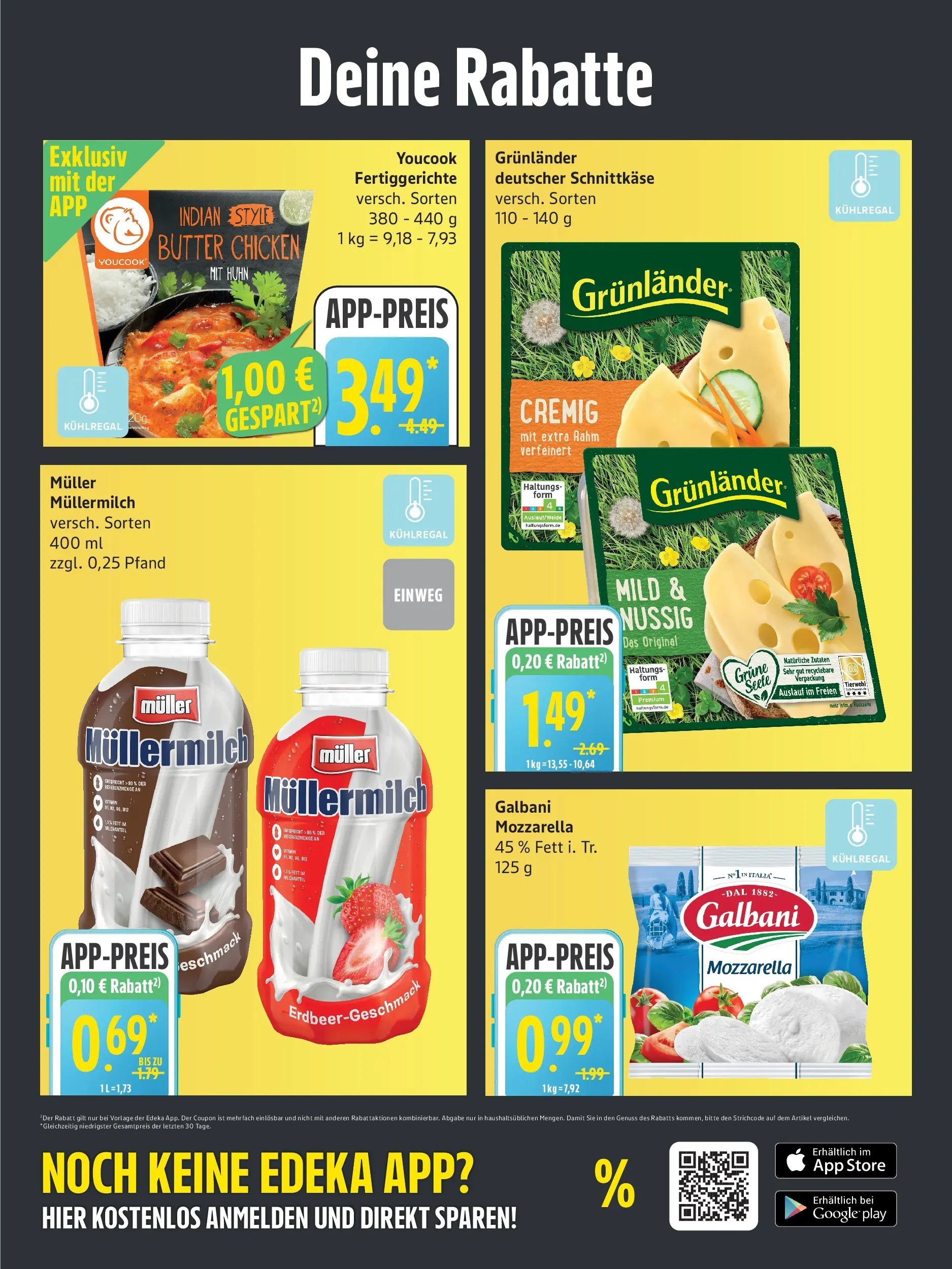 Edeka prospekt Rostock	 (ab 30.11.2025) » Angebote Online | Seite: 2 | Produkte: Youcook, Butter, Grunlander, Fertiggerichte