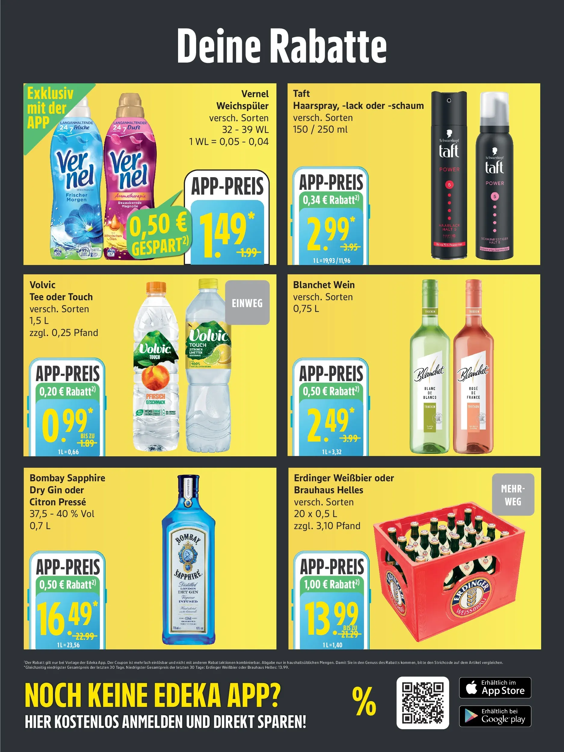 Edeka prospekt Rostock	 (ab 30.11.2025) » Angebote Online | Seite: 5 | Produkte: Weißbier, Pfirsich, Volvic, Vernel